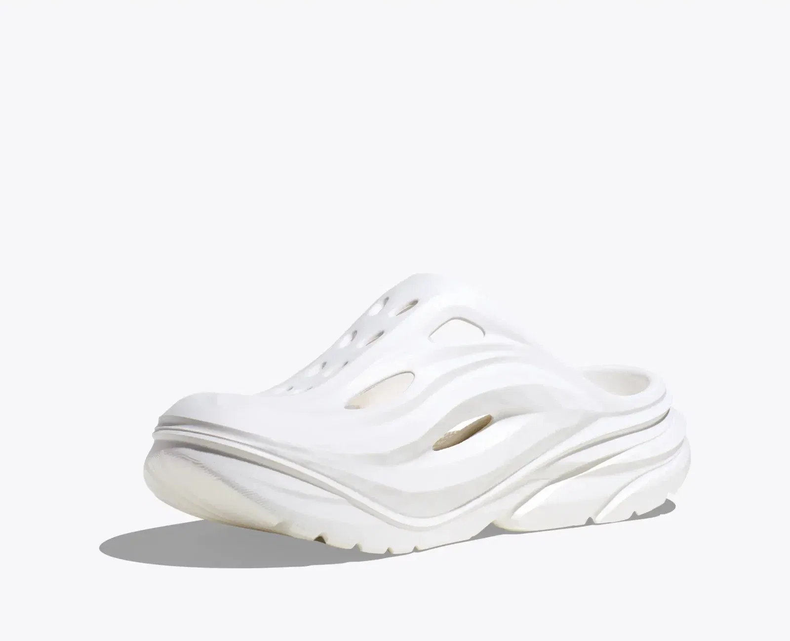 Hoka Ora Recovery Mule White White