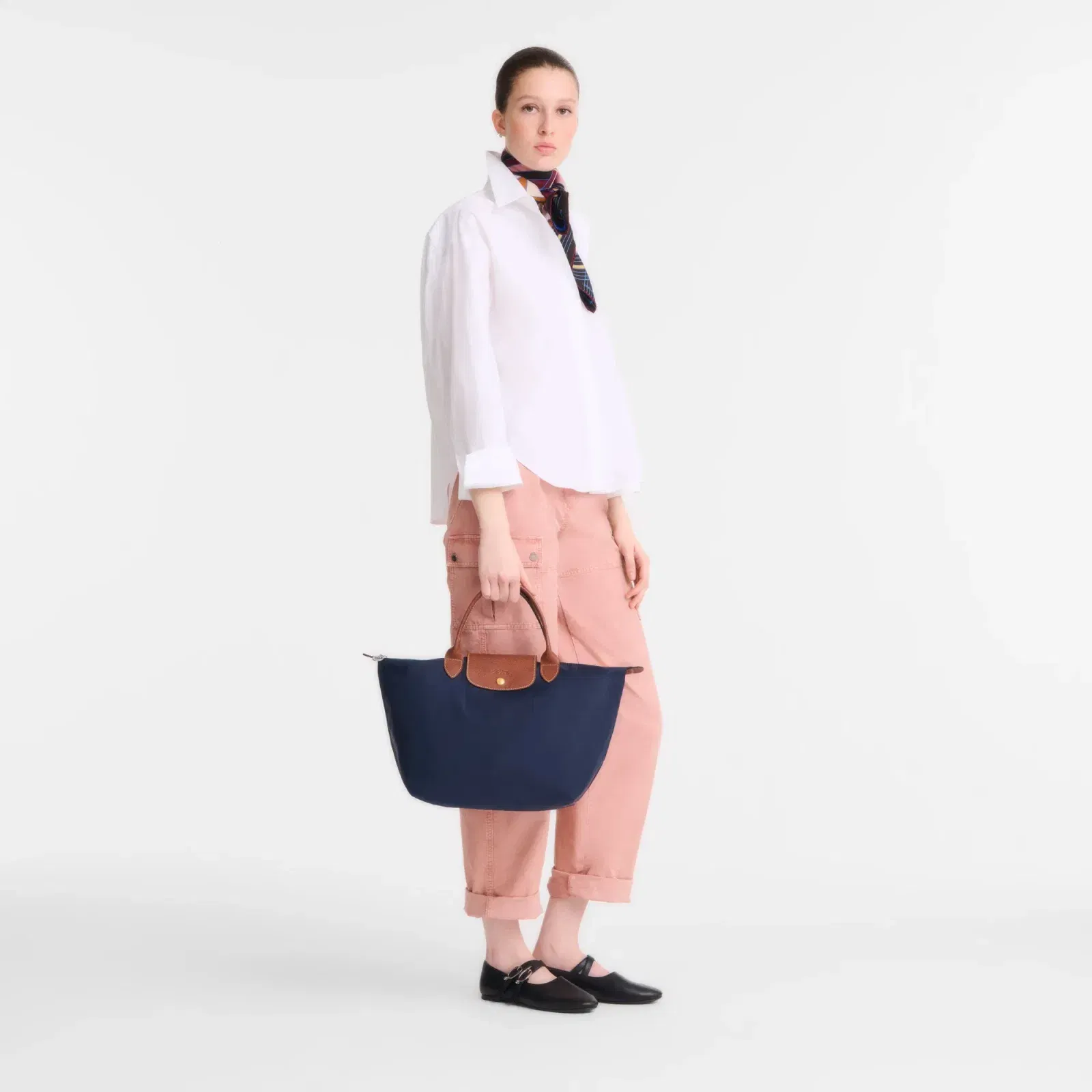 Longchamp Le Pliage Original M Handbag Navy