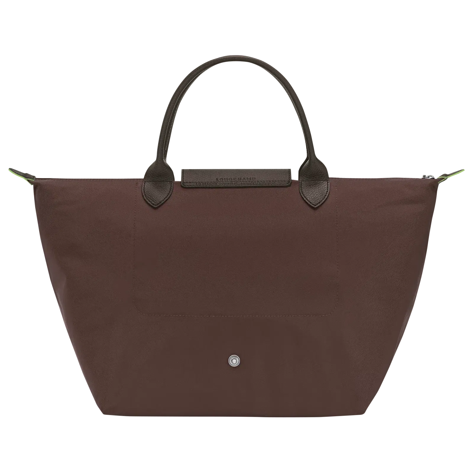 Longchamp Le Pliage Green M Handbag Mocha