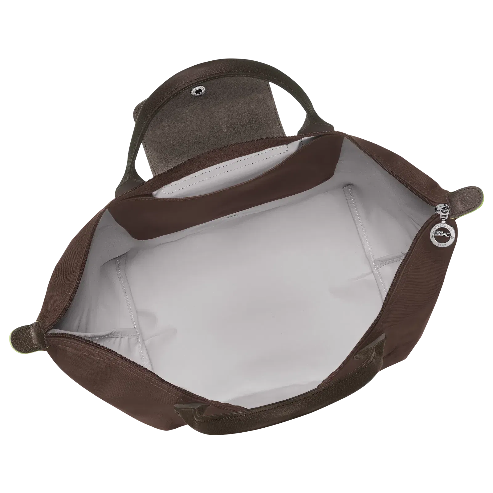 Longchamp Le Pliage Green M Handbag Mocha