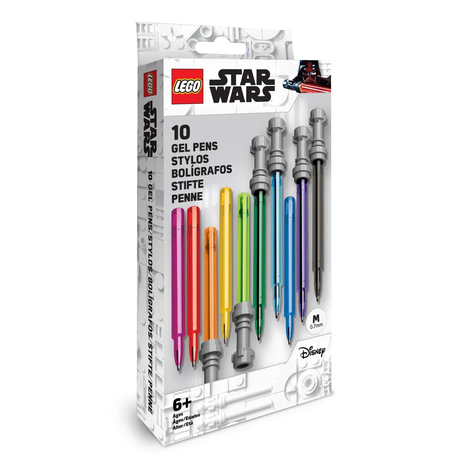 Lego Lightsaber Gel Pens 10 Pack