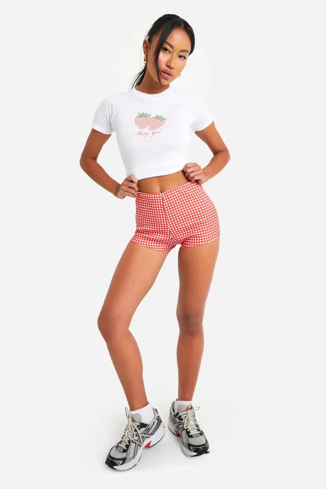 Bengaline Gingham Booty Short