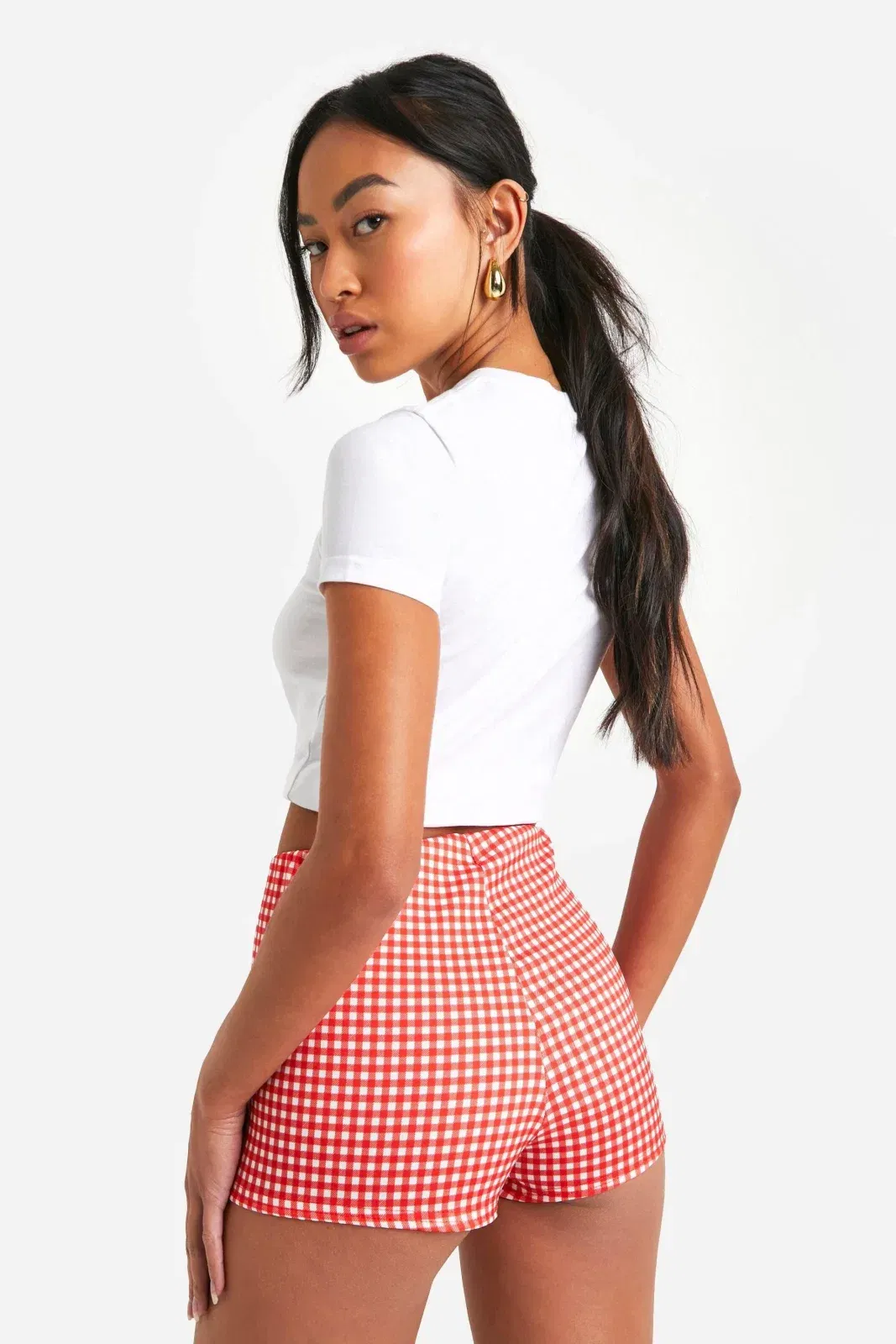 Bengaline Gingham Booty Short