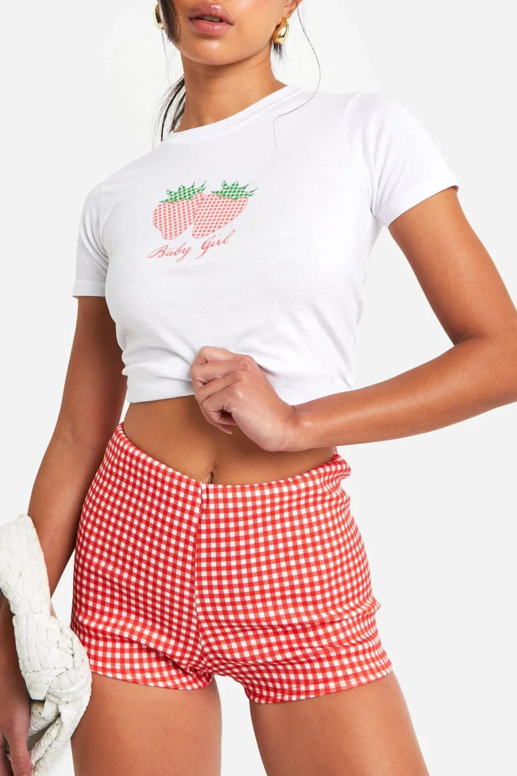 Bengaline Gingham Booty Short