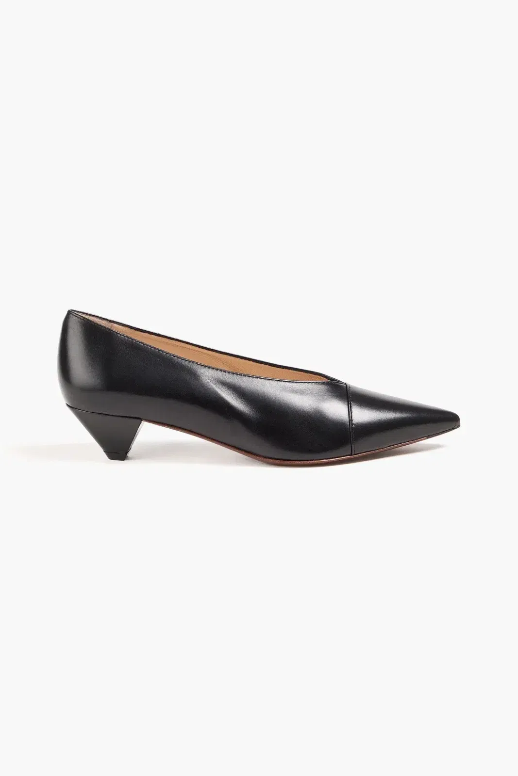 Tod's Leather Pumps Black Women's