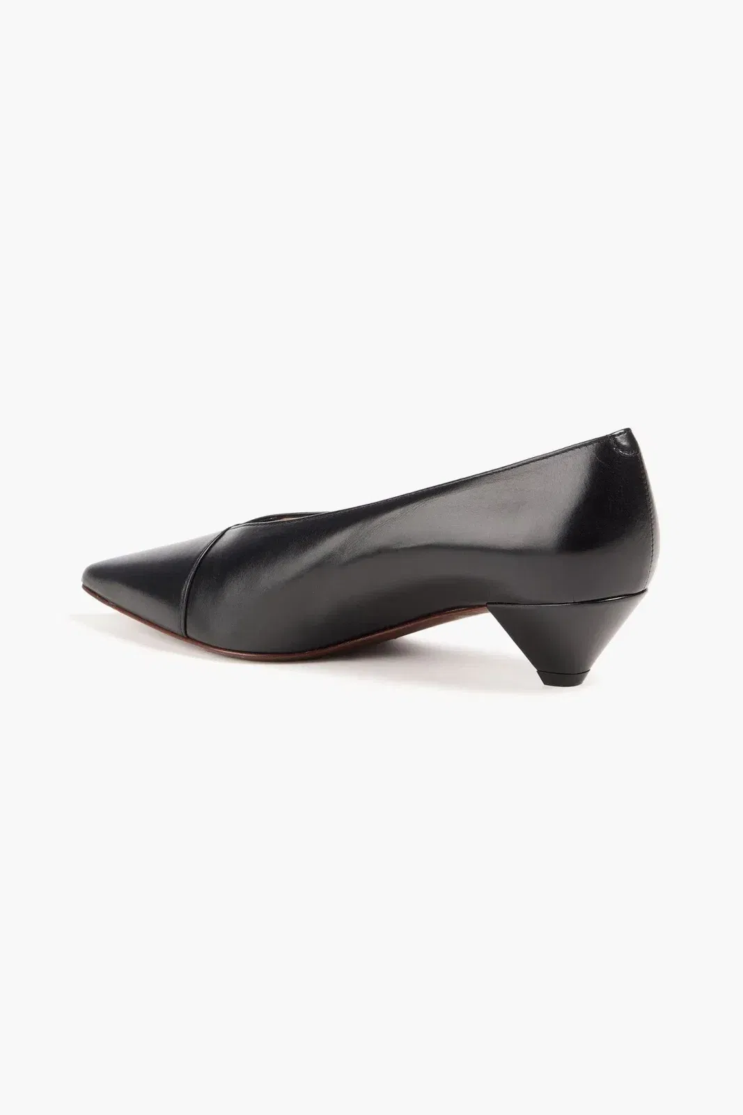 Tod's Leather Pumps Black Women's
