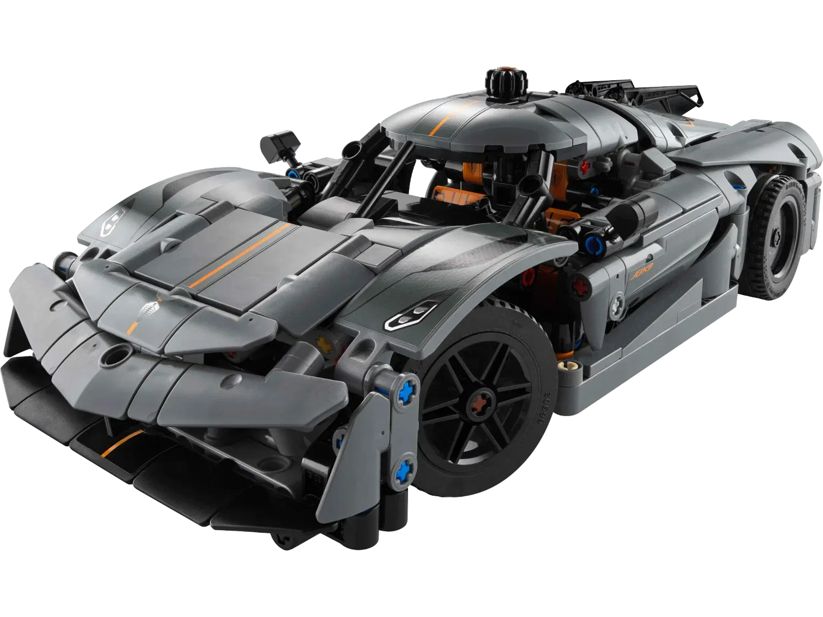 Lego Koenigsegg Jesko Absolut Grey Hypercar