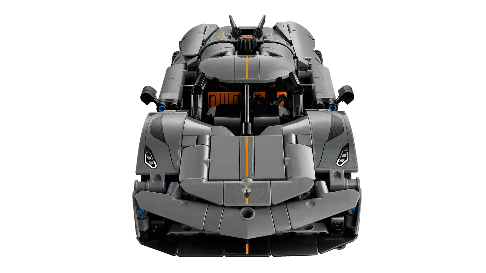 Lego Koenigsegg Jesko Absolut Grey Hypercar