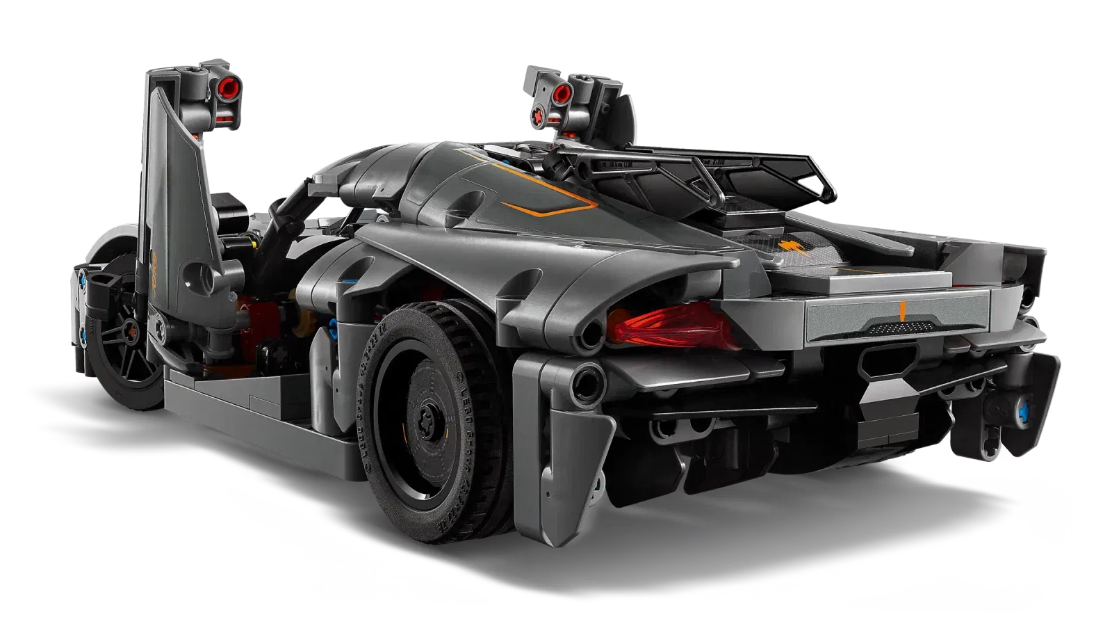Lego Koenigsegg Jesko Absolut Grey Hypercar