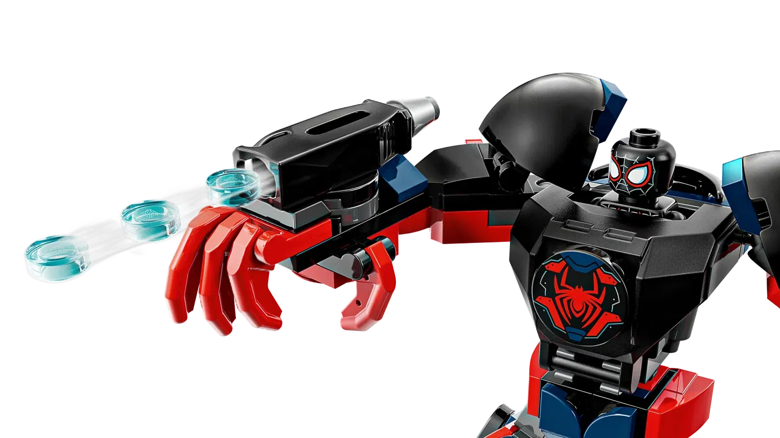 Lego Miles Morales Mech vs SpiderMan 2099