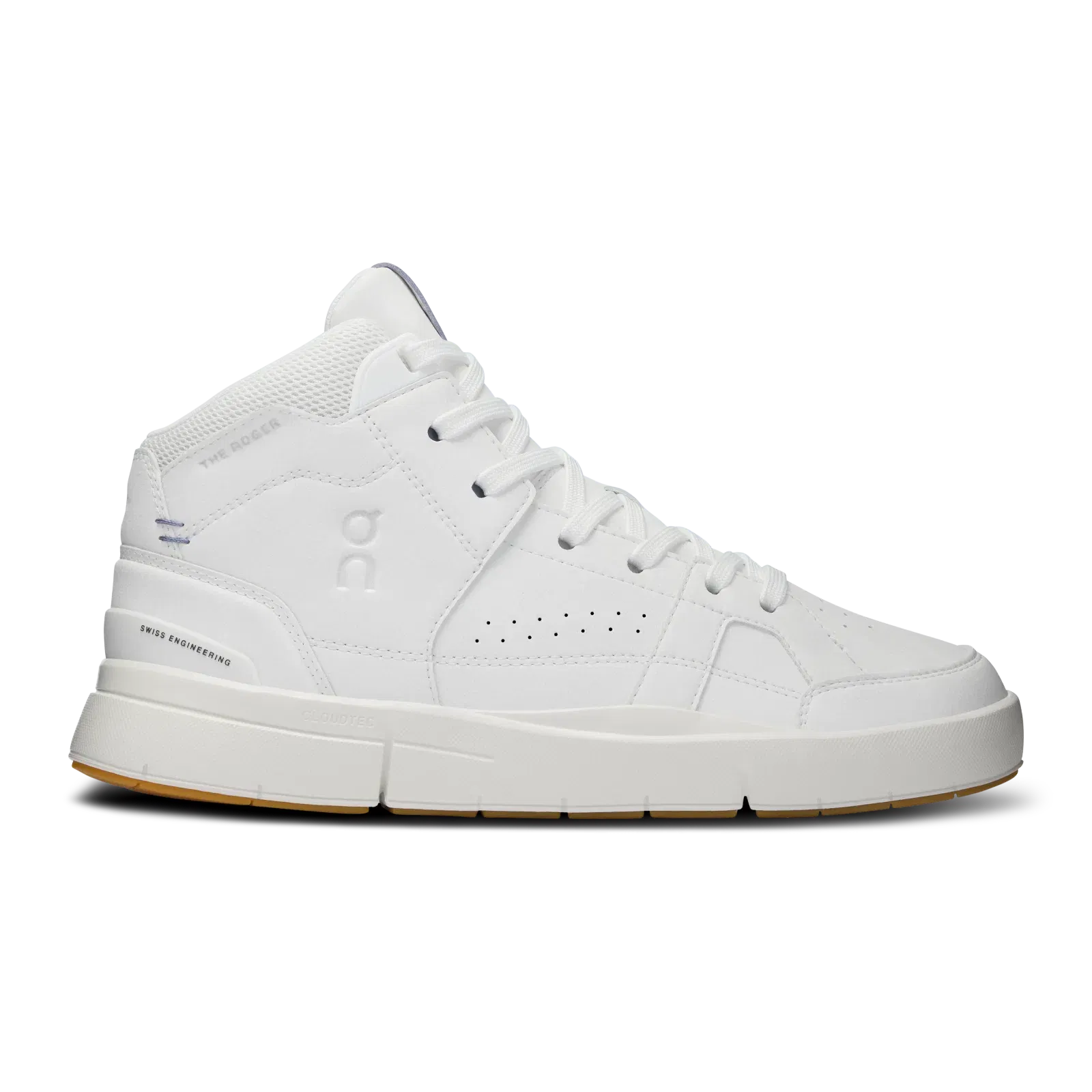 On The Roger Clubhouse Mid White Feather (Women'S)