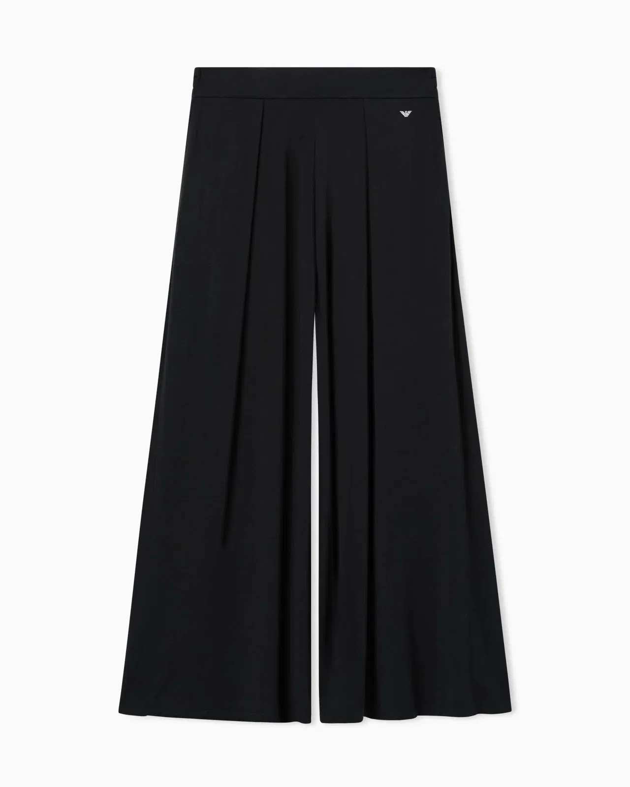 Emporio Armani Essential loose-fit jersey loungewear trousers with logo