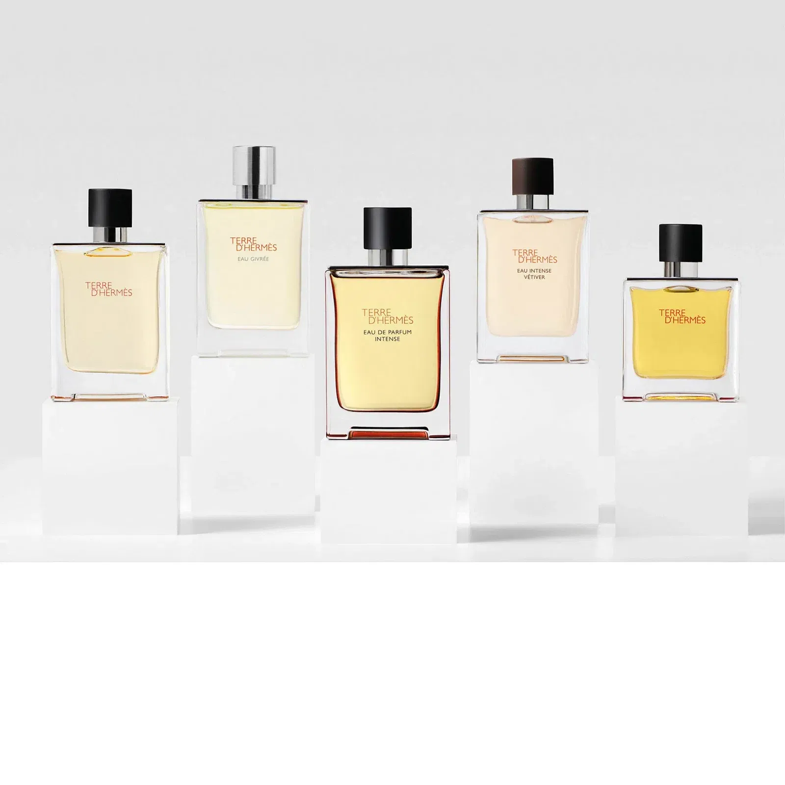 Hermes Terre D' Eau De Parfum Intense Travel Spray And Refill