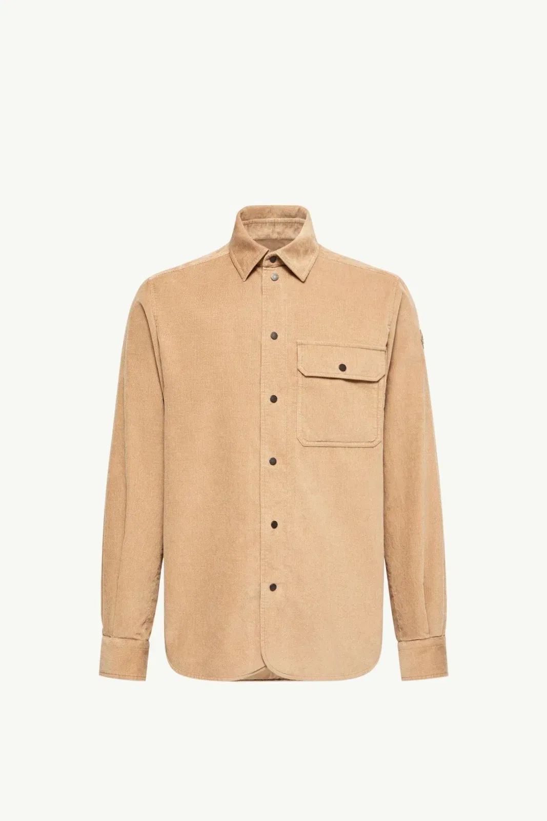 Moncler Corduroy Shirt Beige Beige
