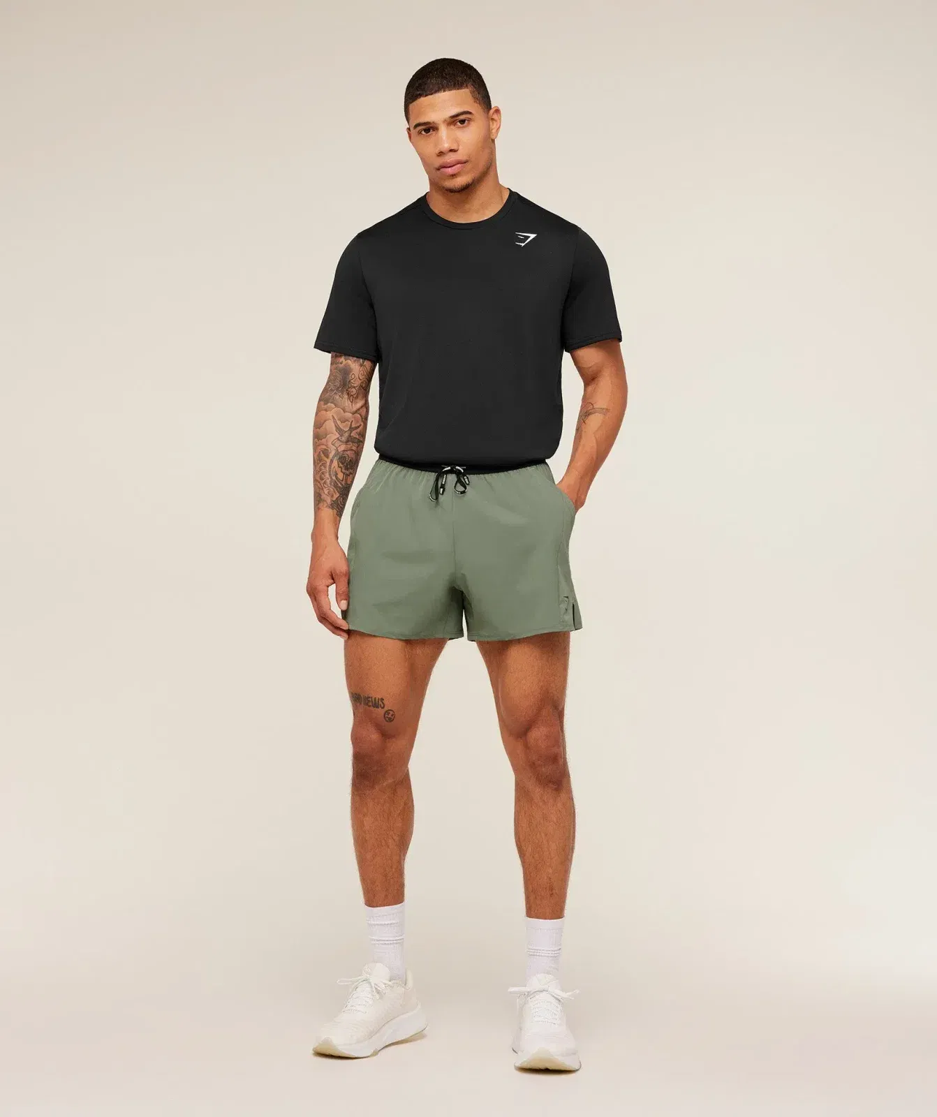 Gymshark Weekend Shorts - GS Unit Green