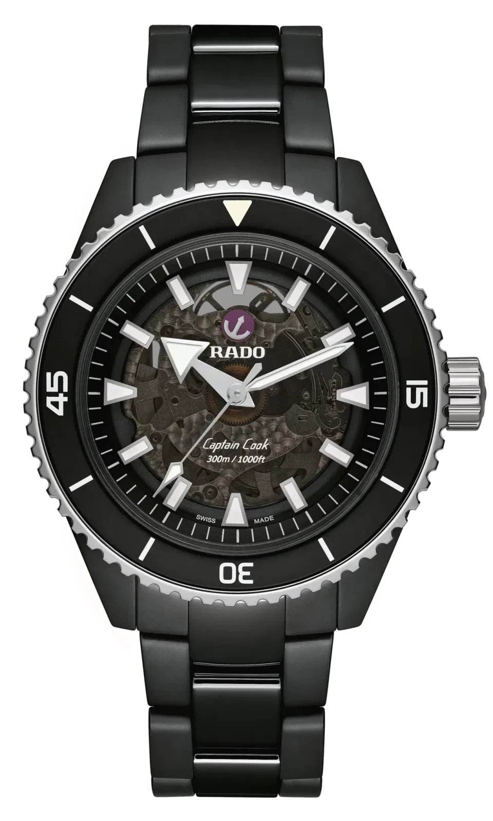 Rado Captain Cook High-Tech Ceramic Black r32127152