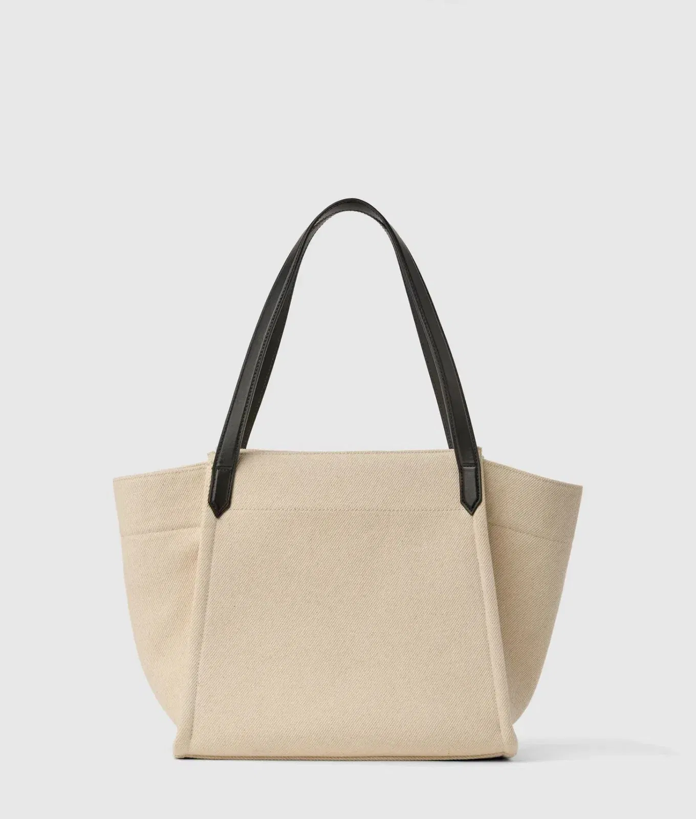 KarlLagerfeld Rue St-Guillaume Winged Tote Bag Natural