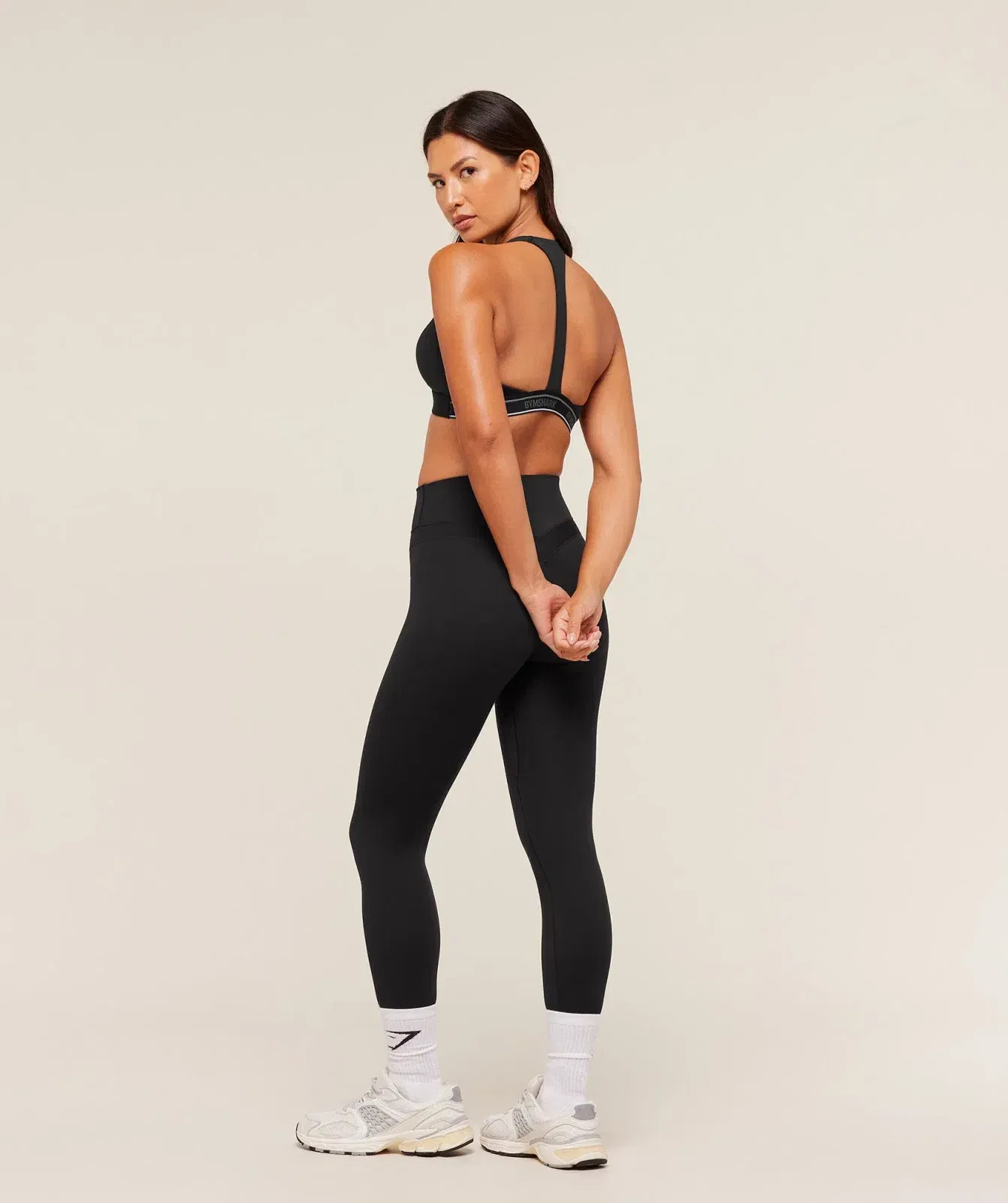 Women's Gymshark Plunge Sports Bra Black