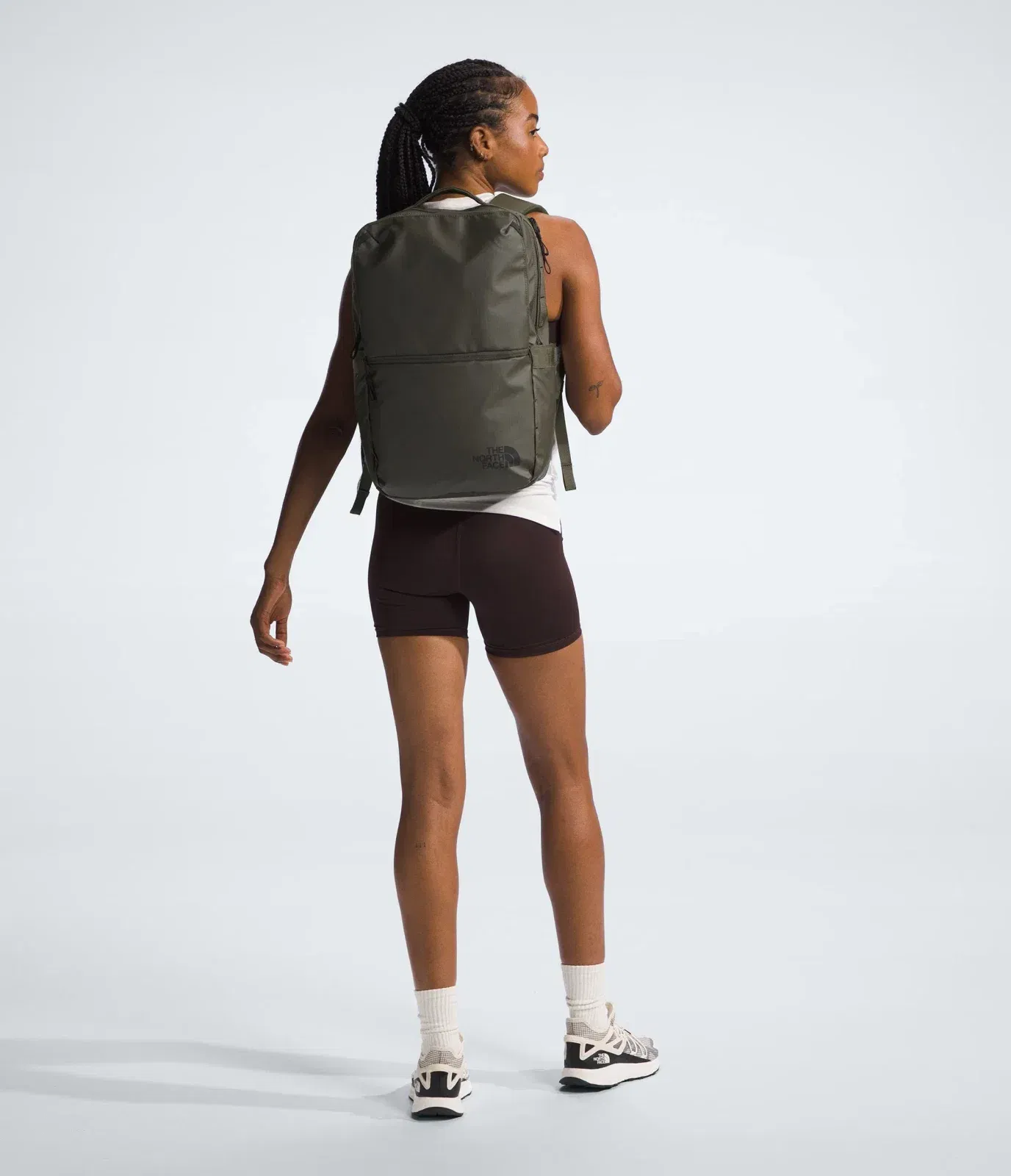 The North Face Base Camp™ Voyager Daypack New Taupe Green