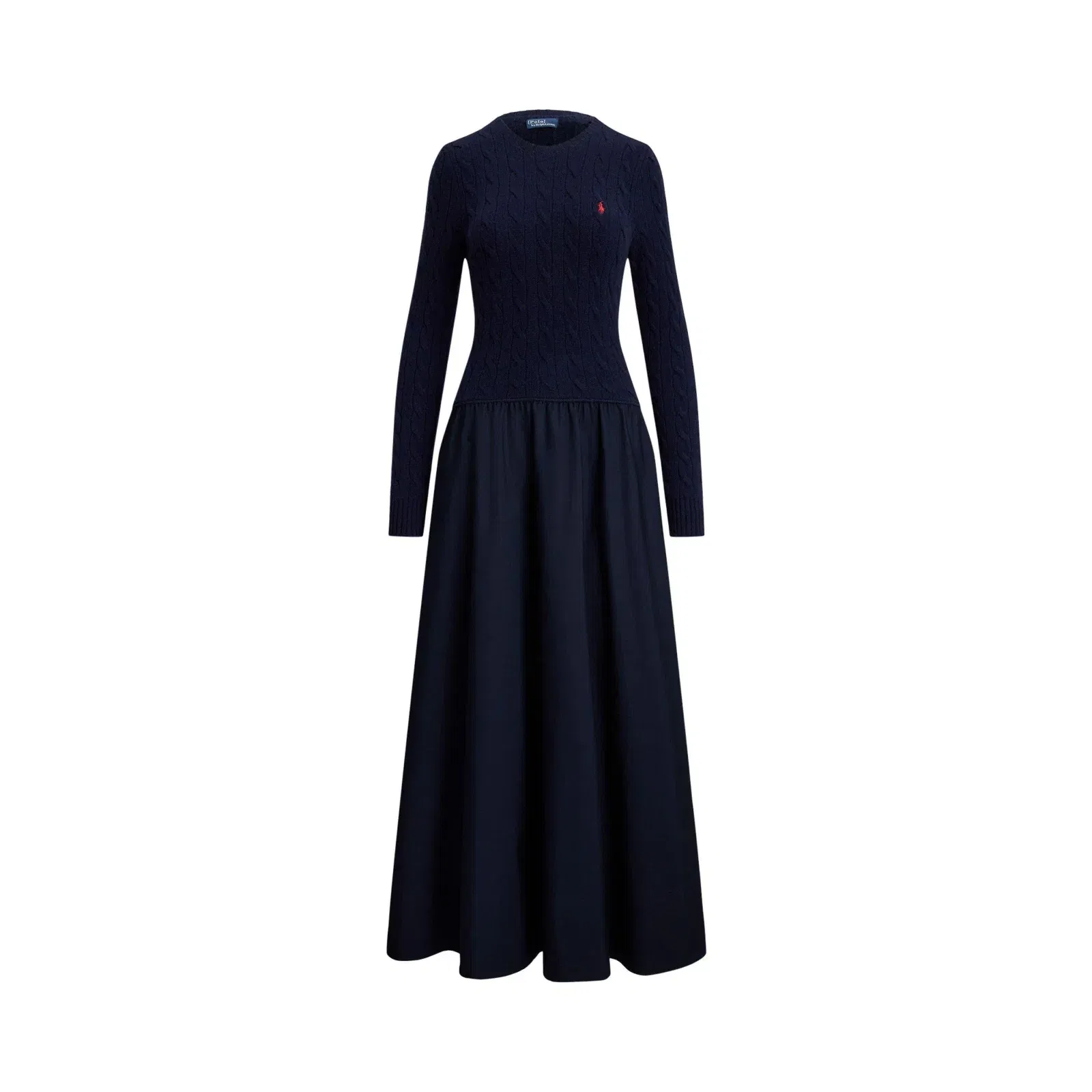 Cable A-Line Dress