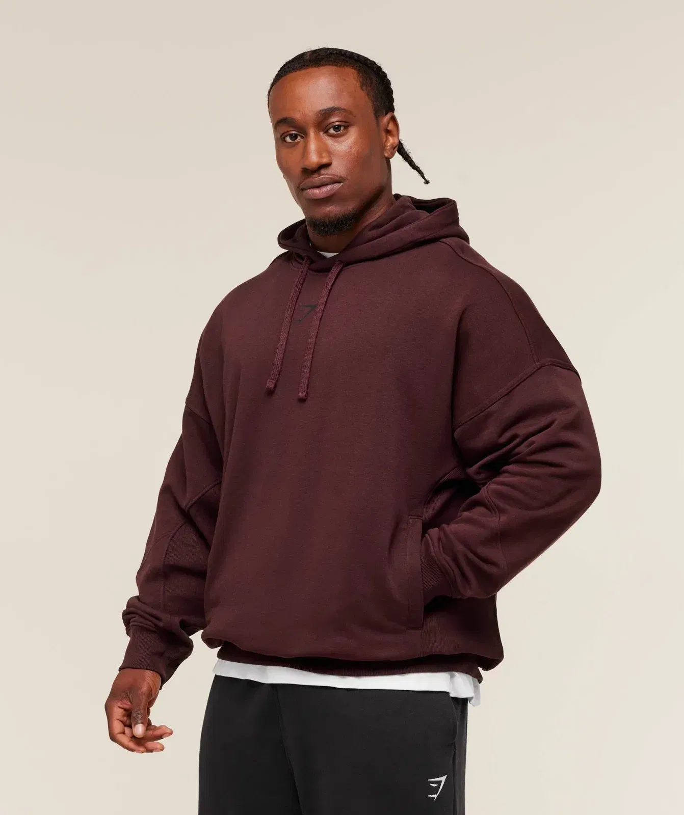 Gymshark Power Hoodie - Rich Maroon