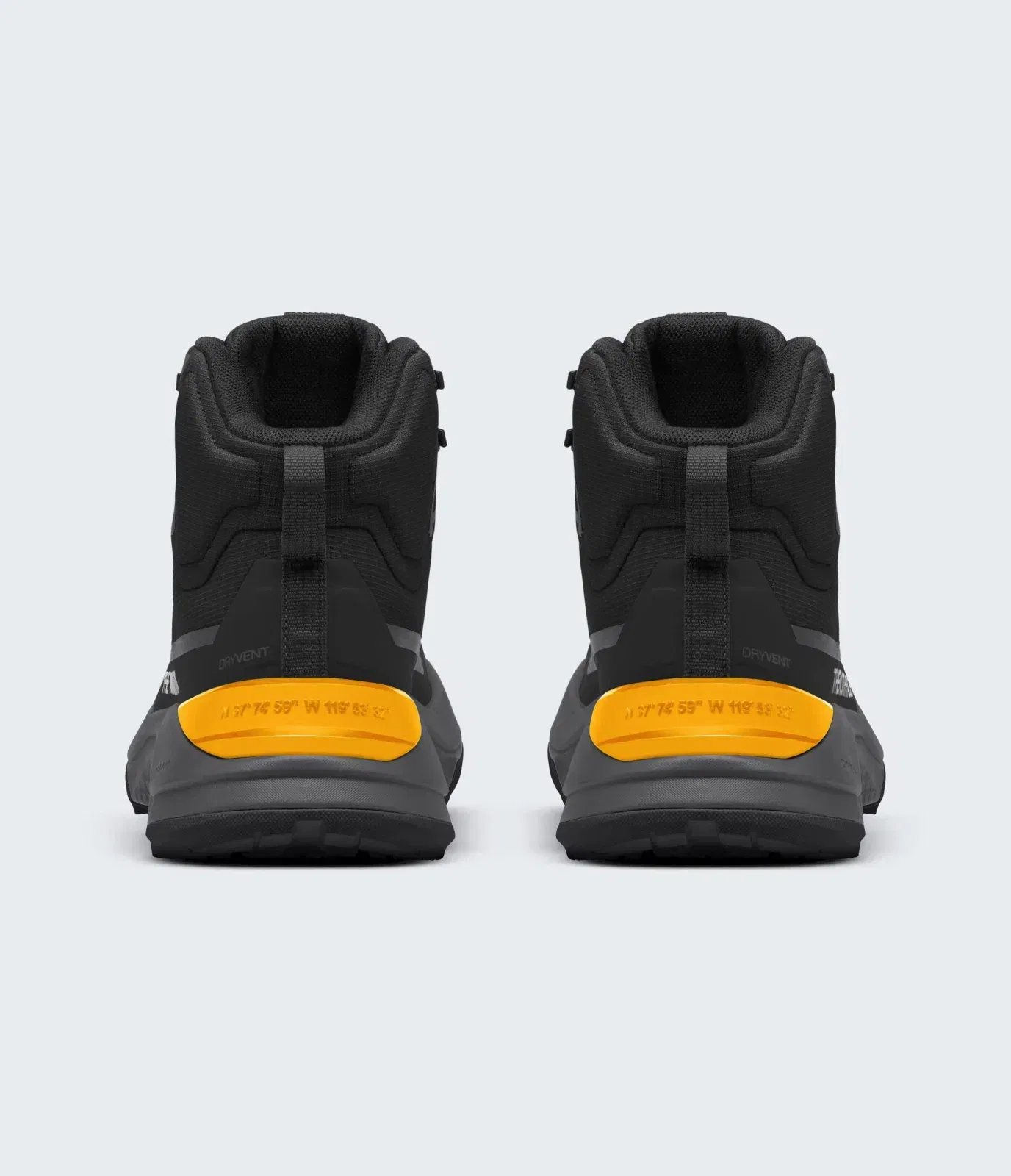 The North Face Mens Fastpack Mid Waterproof Boots Tnf Black Tnf Black