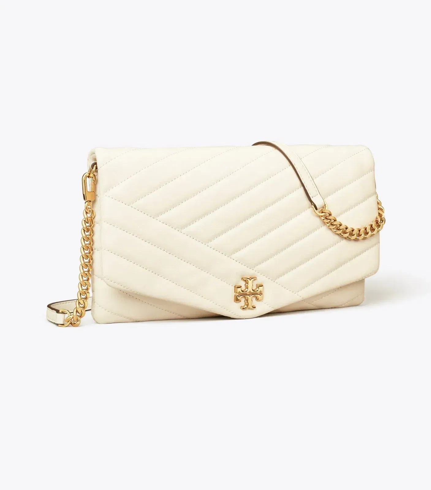 Kira Chevron Clutch