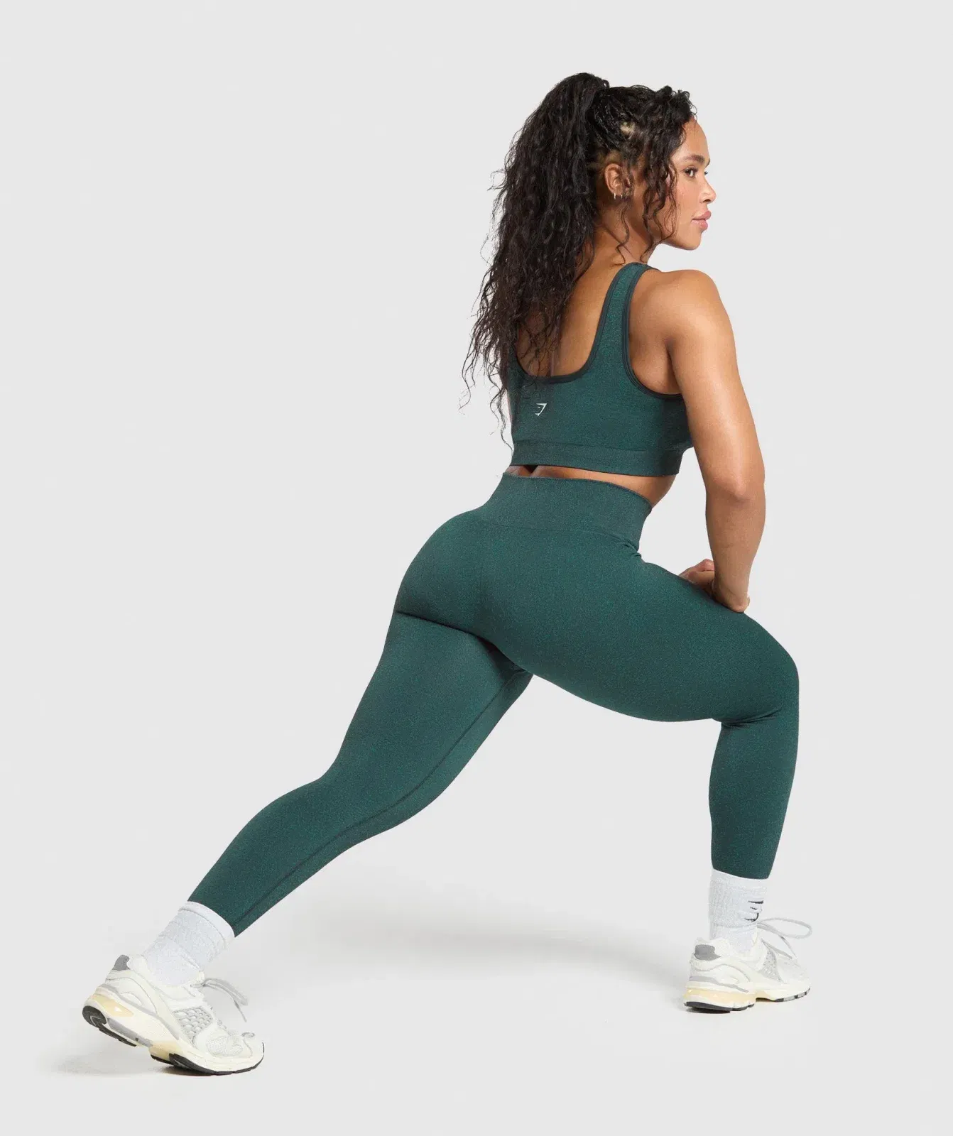 Women's Gymshark Adapt Fleck X Whitney Leggings Darkest Teal