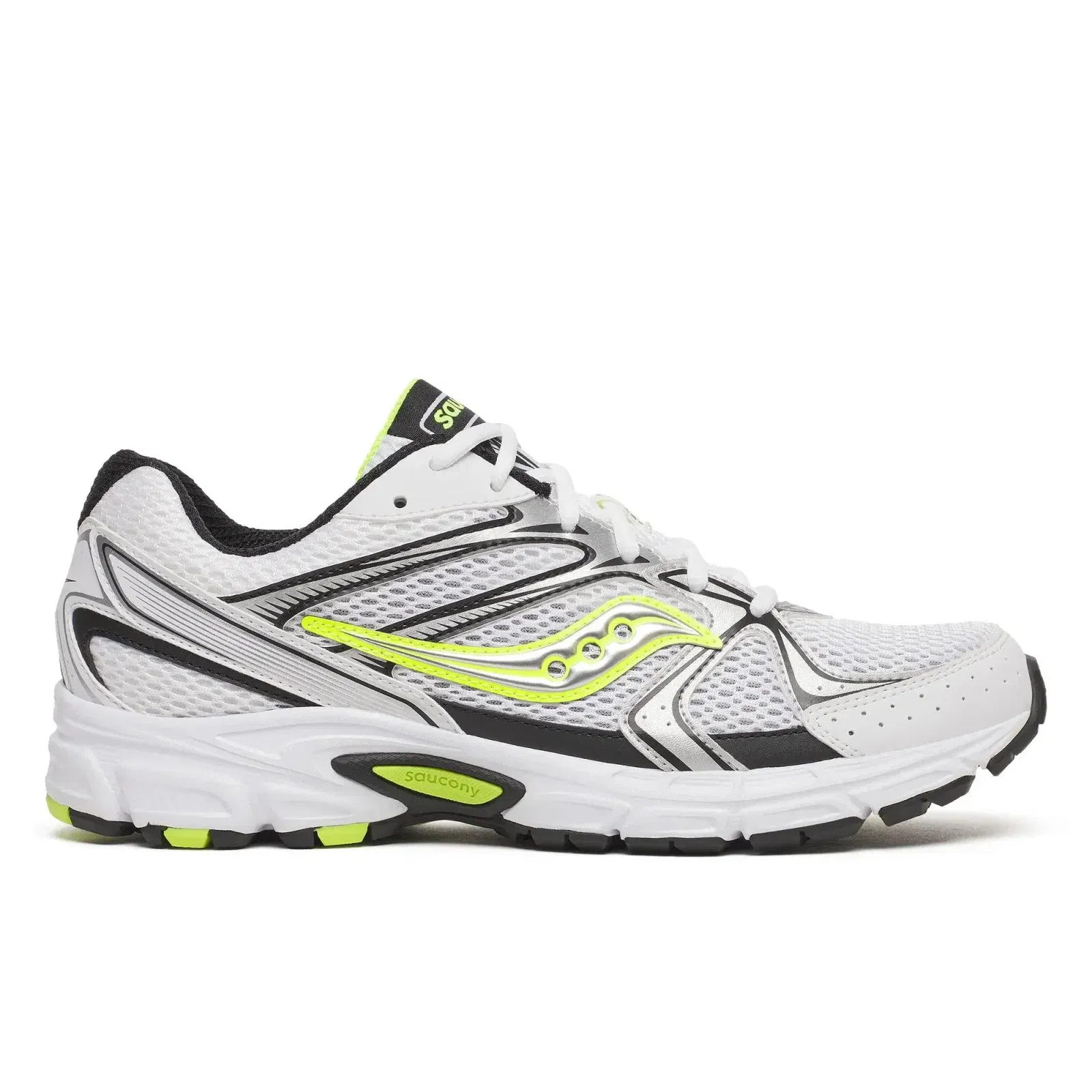 Saucony Ride Millennium White | Silver | Yellow