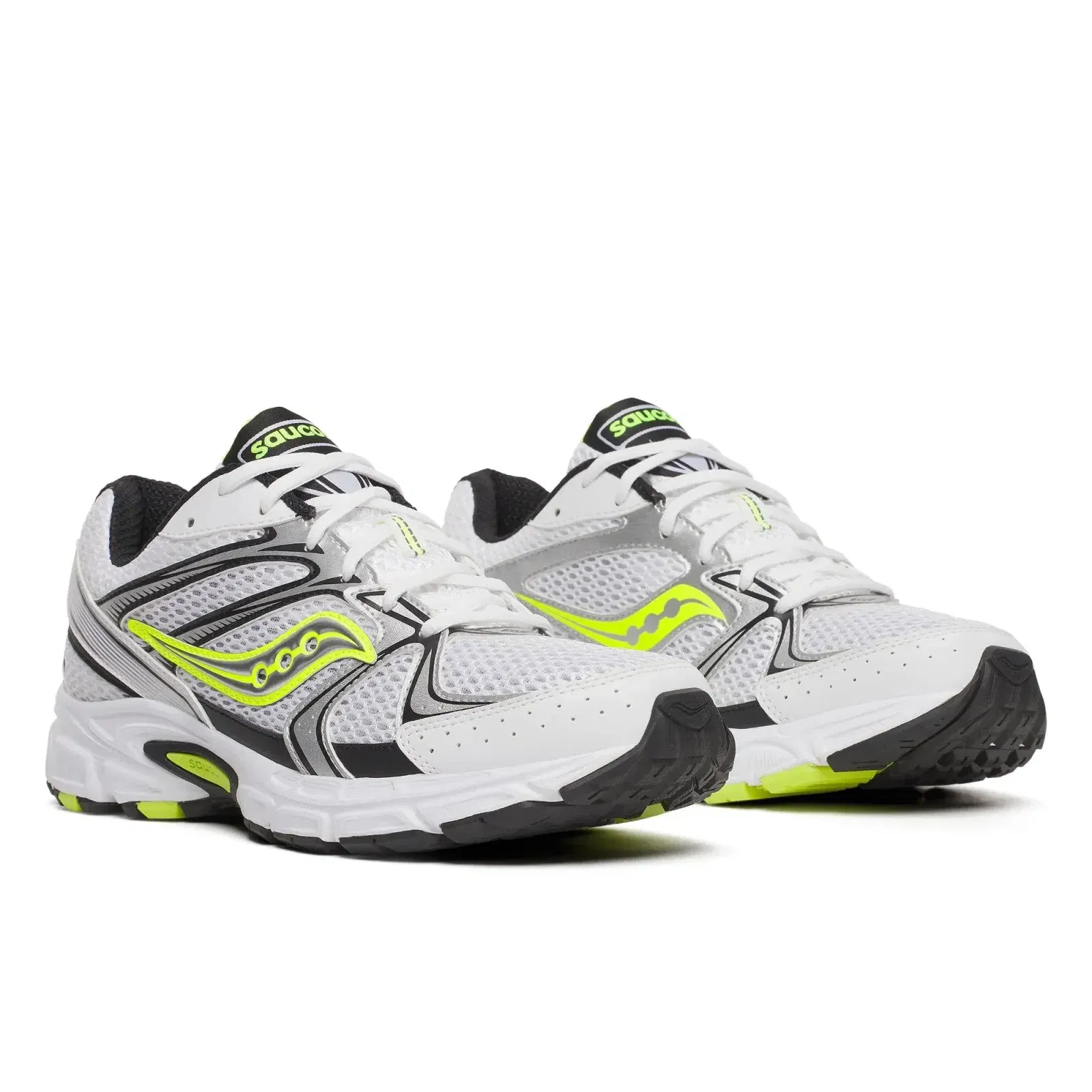 Saucony Ride Millennium White | Silver | Yellow