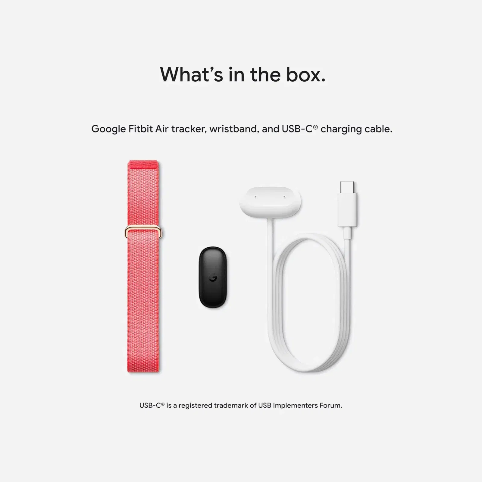 Google Fitbit Air Classic Berry
