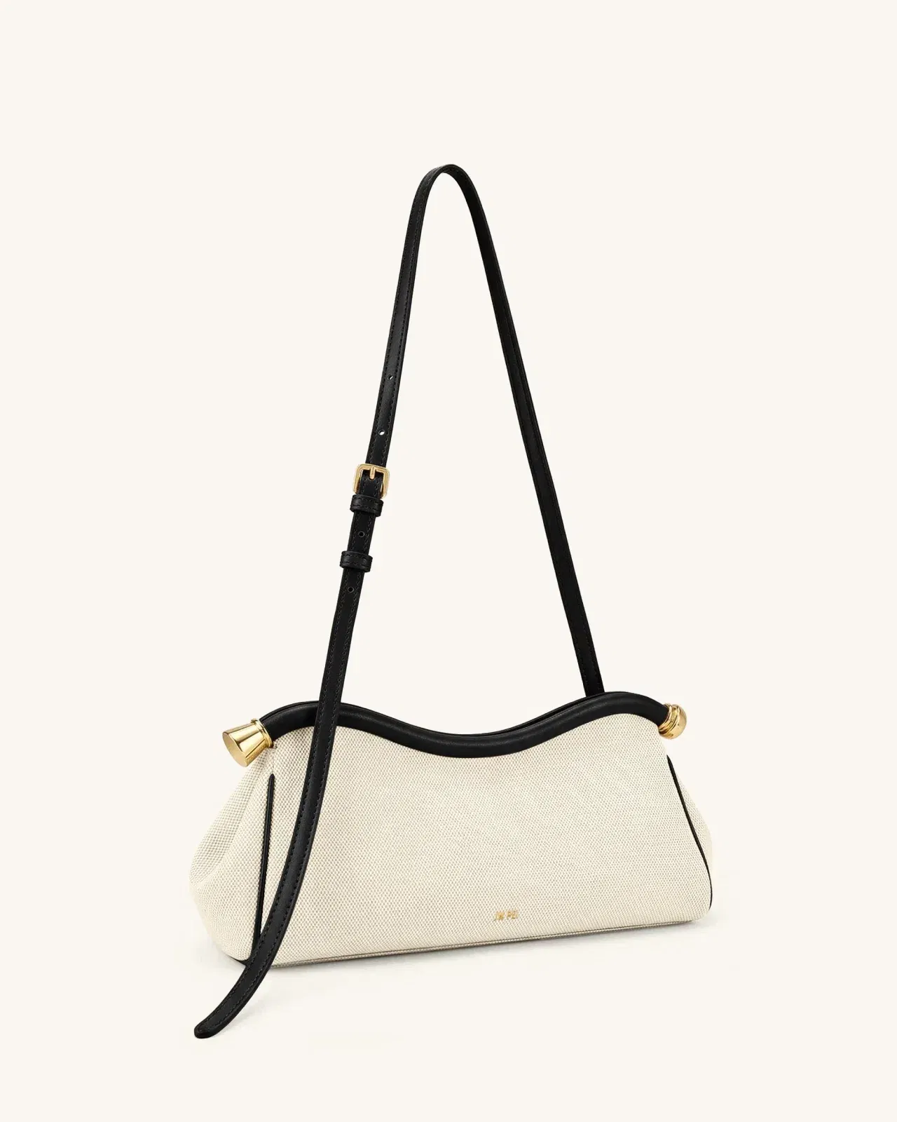Naomi Curved Shoulder Bag - Olive Green