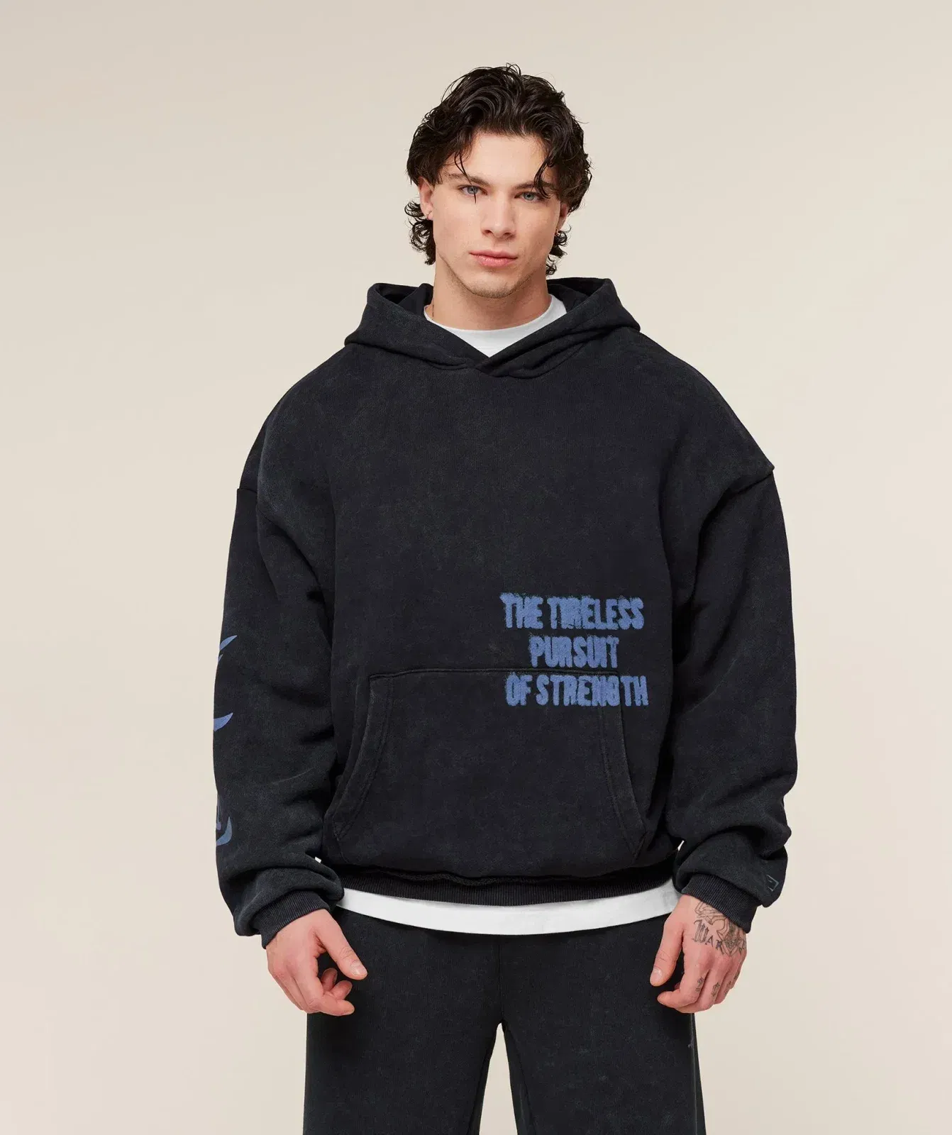 Gymshark Power x Frazetta Graphic Hoodie - Black