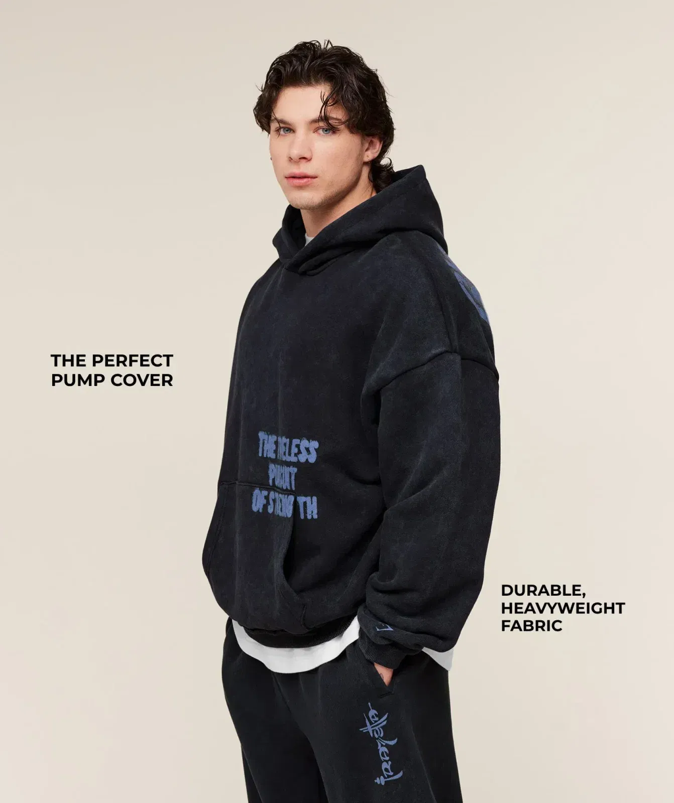 Gymshark Power x Frazetta Graphic Hoodie - Black