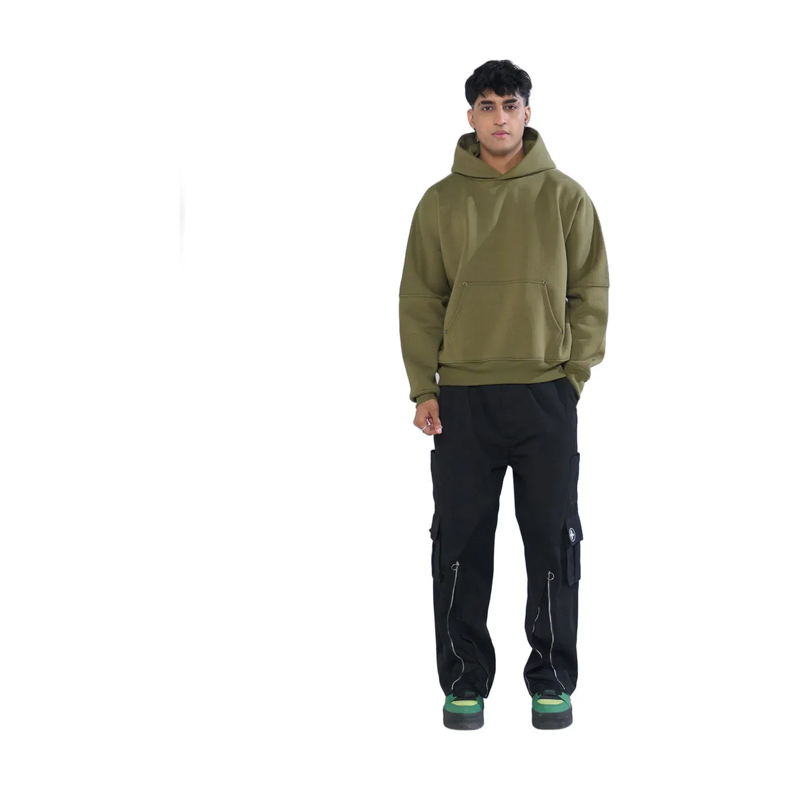 SIGNATURE HOODIE (ARMY GREEN)