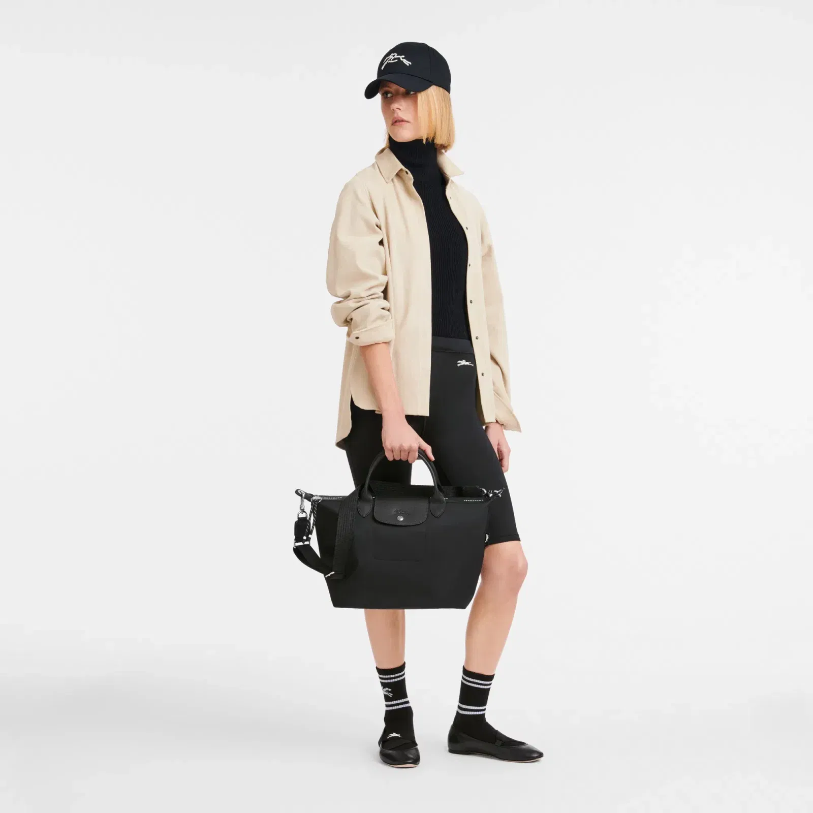 Longchamp Le Pliage Energy L Handbag Black