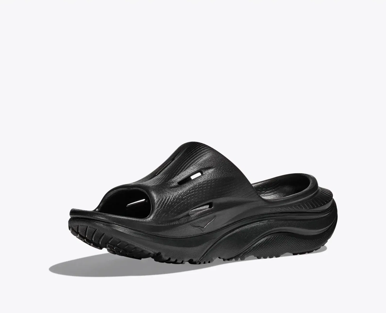 Hoka Ora Recovery Slide 3 Black Black