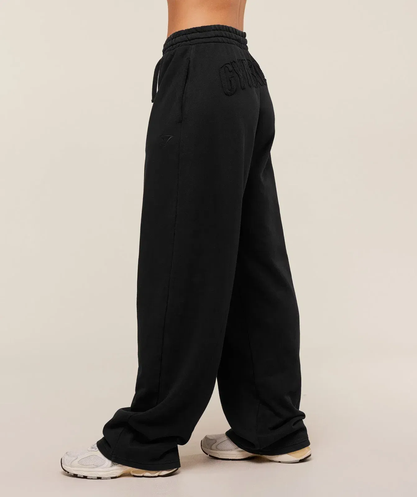 Gymshark Power Washed Joggers - Black/Acid Wash