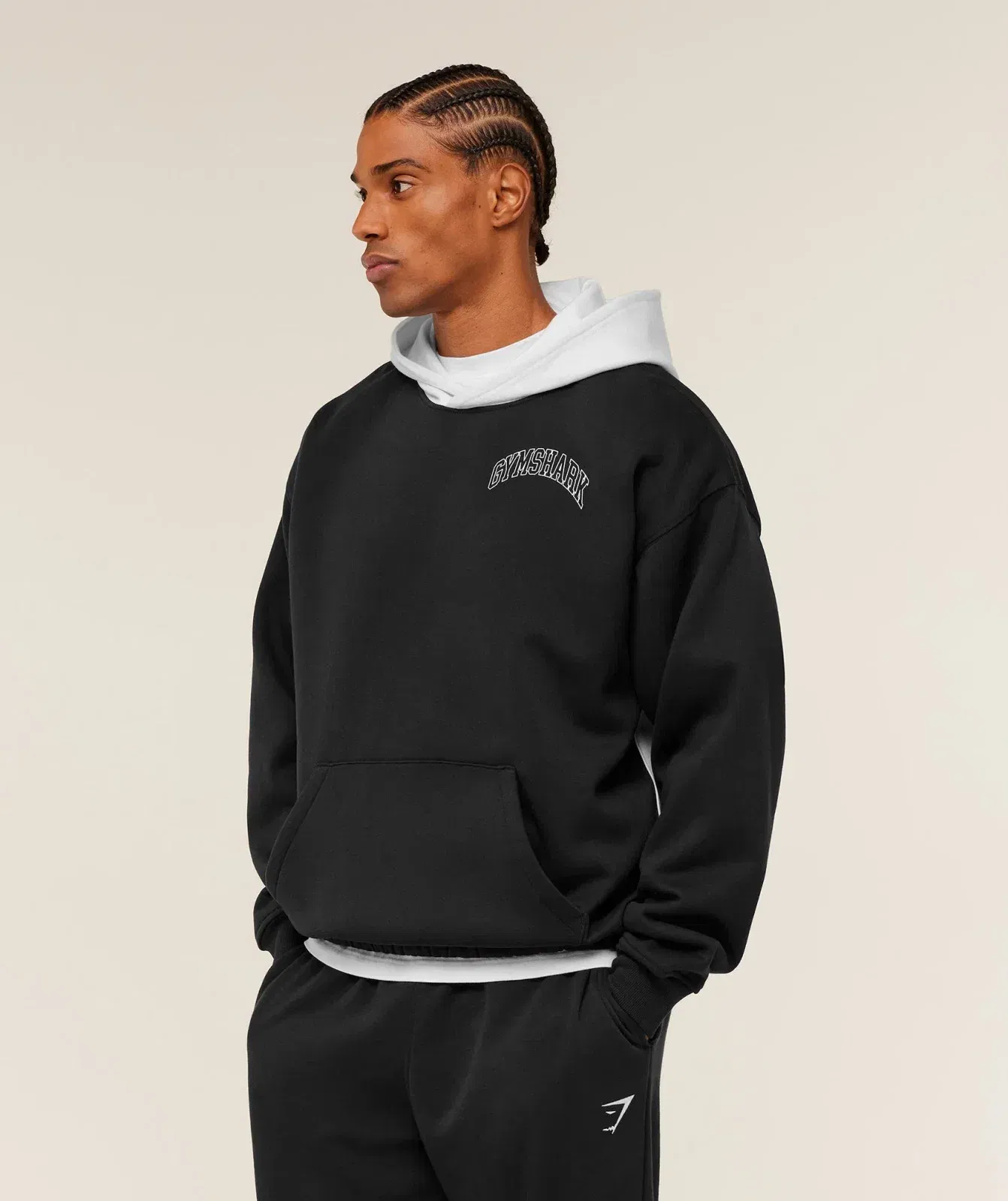 Gymshark Collegiate Tech Hoodie - GS Black