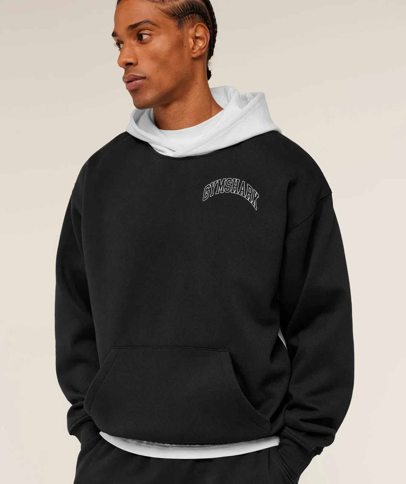 Gymshark Collegiate Tech Hoodie - GS Black