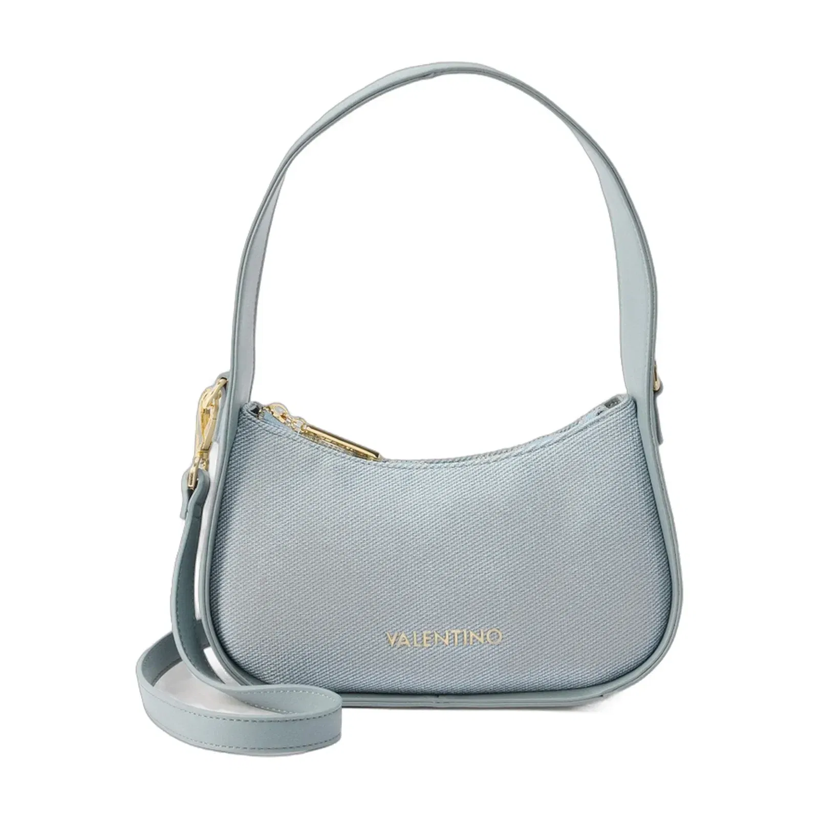 Valentino Bags Atena Re - Handbag - Blue Denim