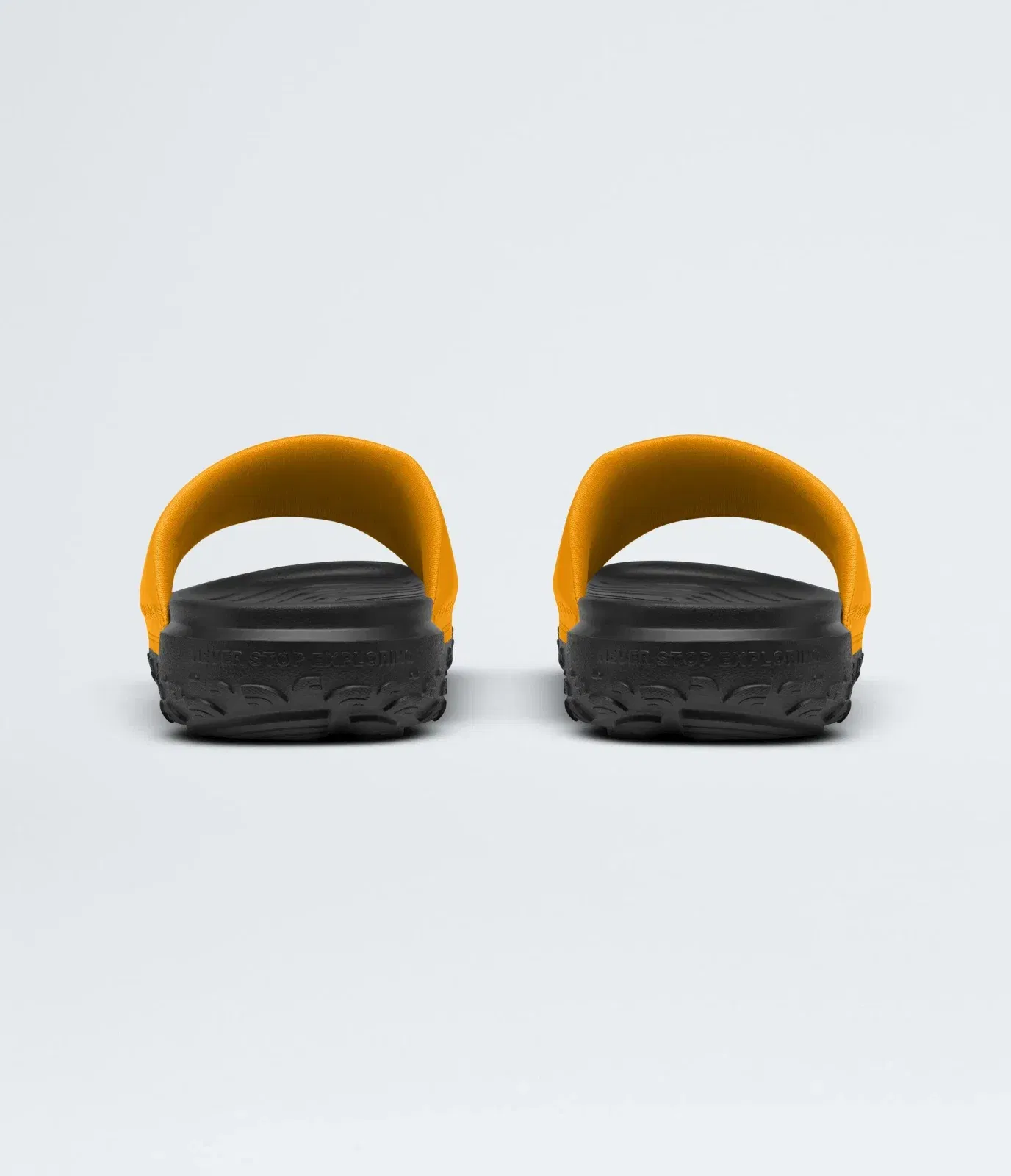 The North Face Mens Never Stop Cush Slides Summit Gold Summit Gold