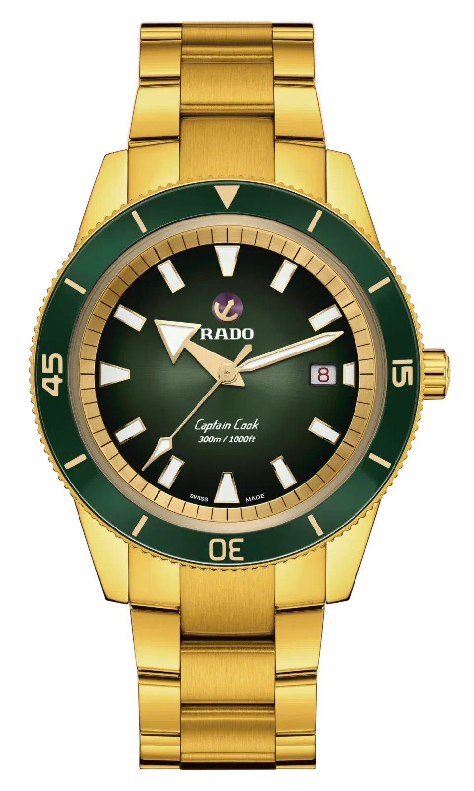 Rado Captain Cook Automatic Green r32136323