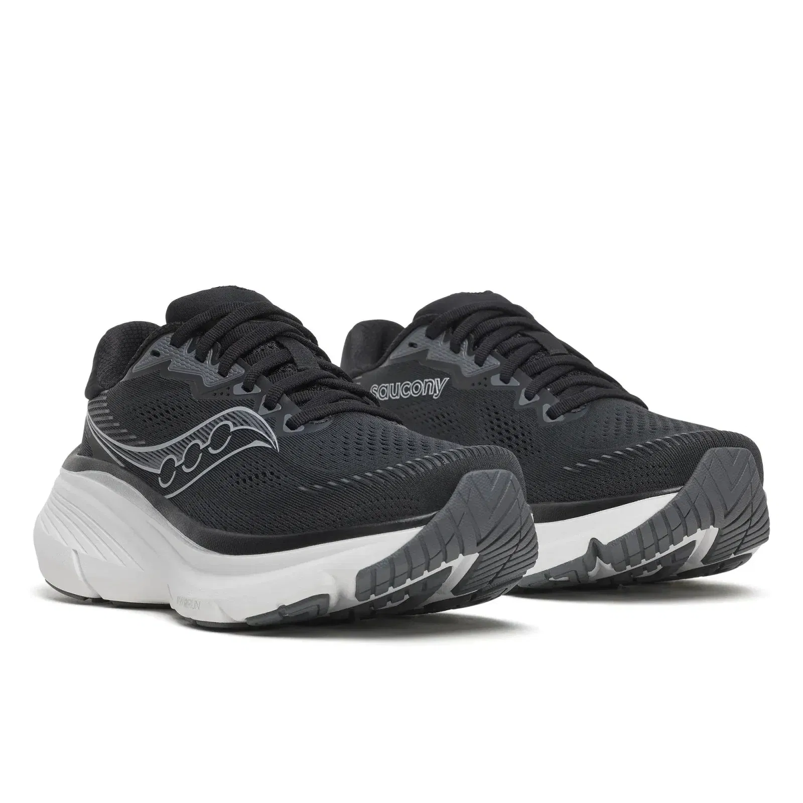 Saucony Women's Guide 19 Extra Wide Black | Silver