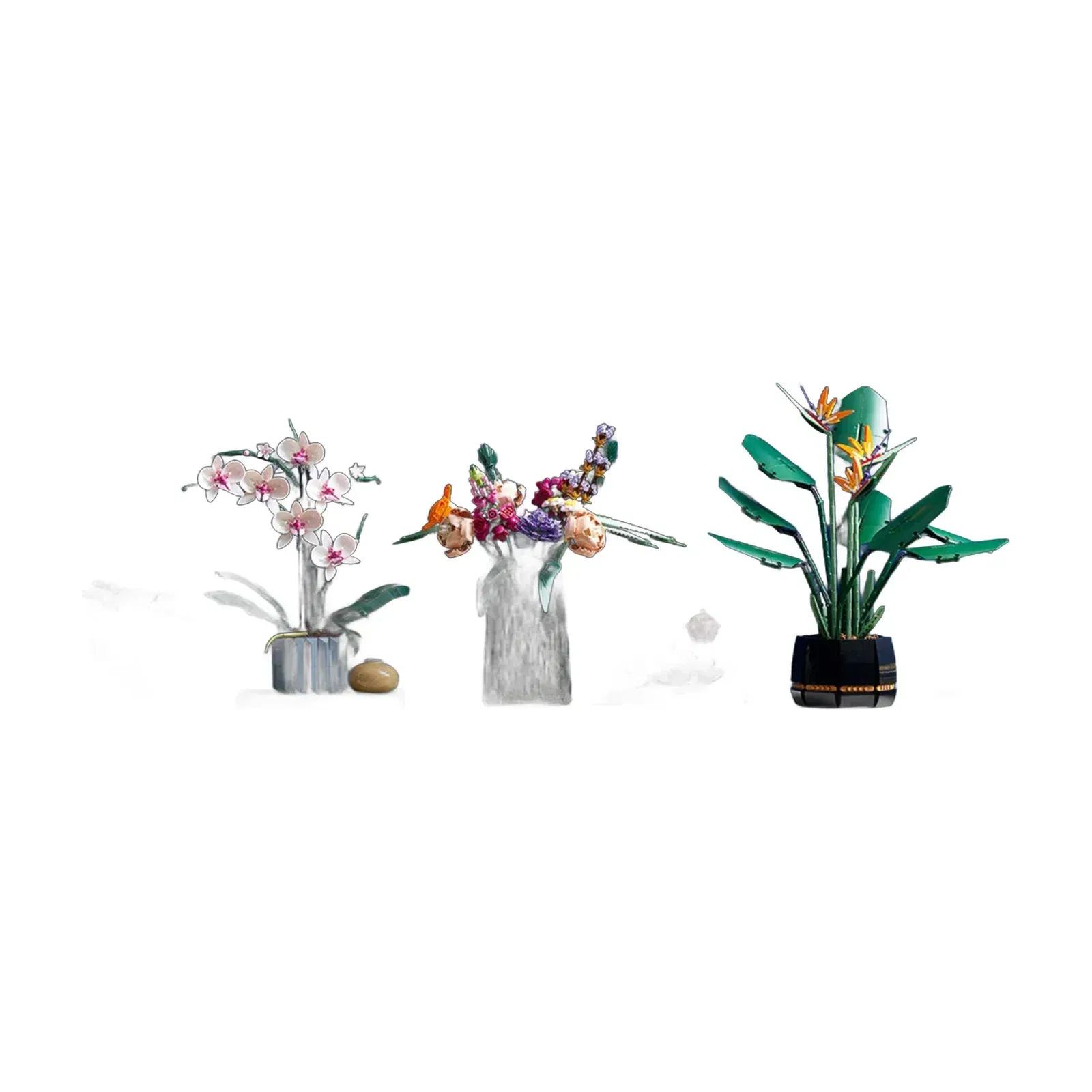 Lego Orchid
