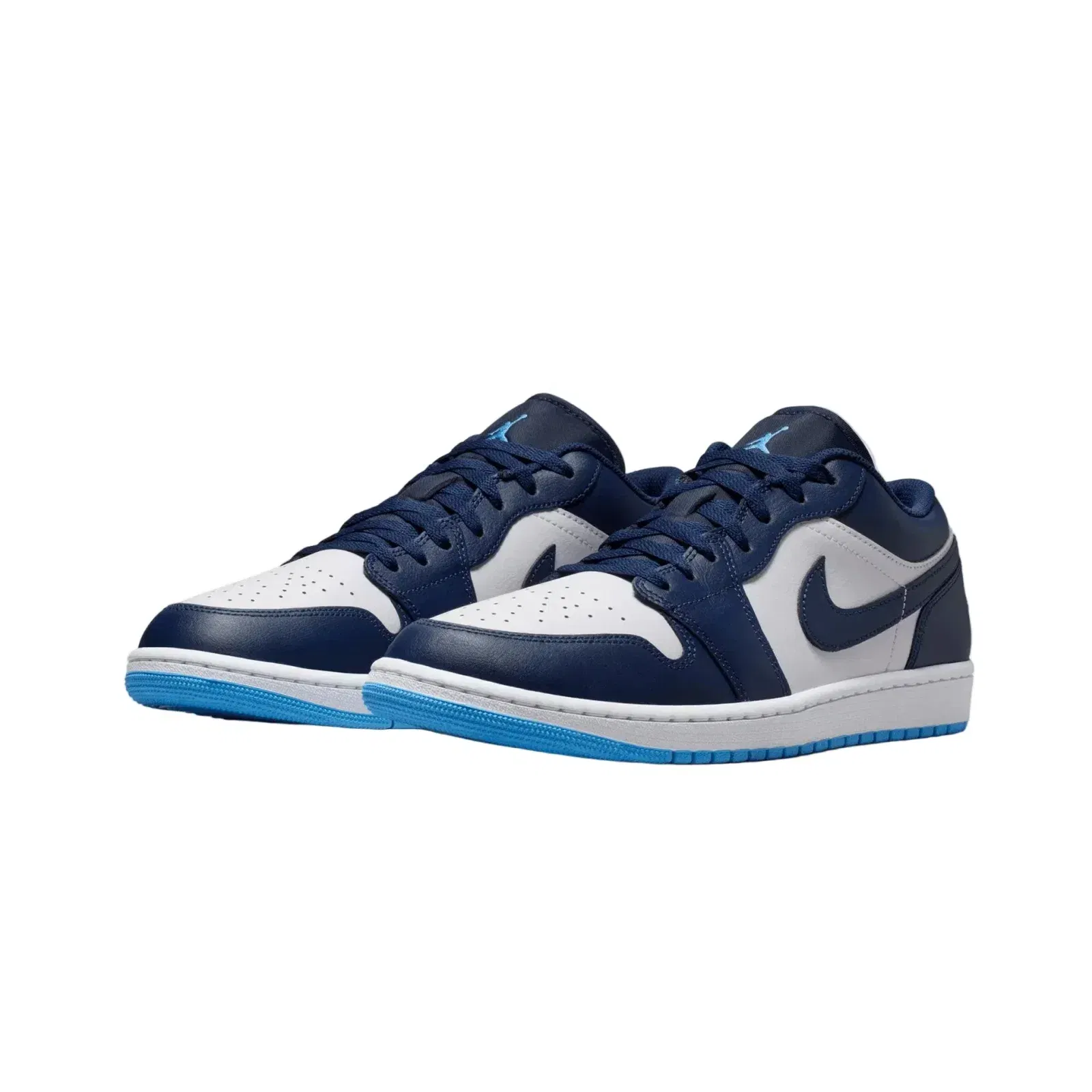 AIR JORDAN 1 LOW NAVY / UNIVERSITY BLUE-WHITE