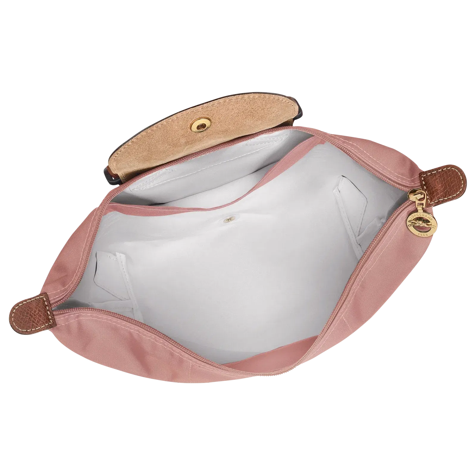 Longchamp Le Pliage Original M Backpack Pink Tea
