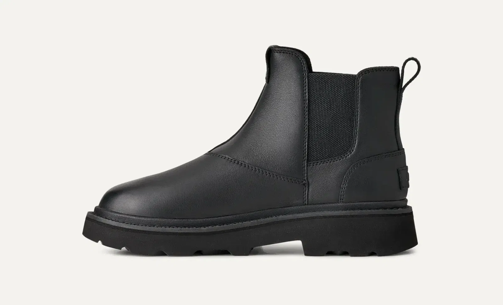 Ugg Chelsea Lug Leather Black