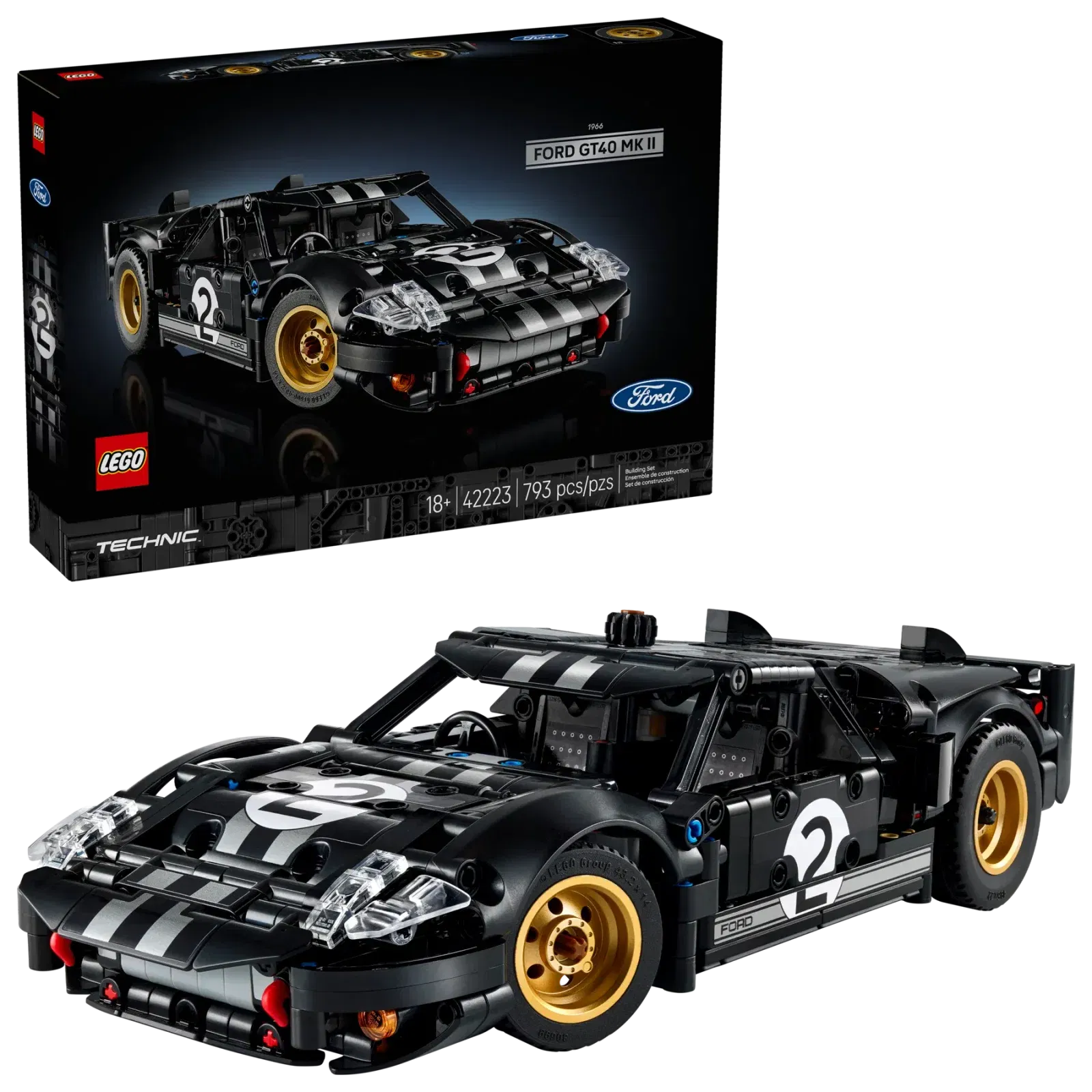 Lego 1966 Ford GT40 MKII Race Car