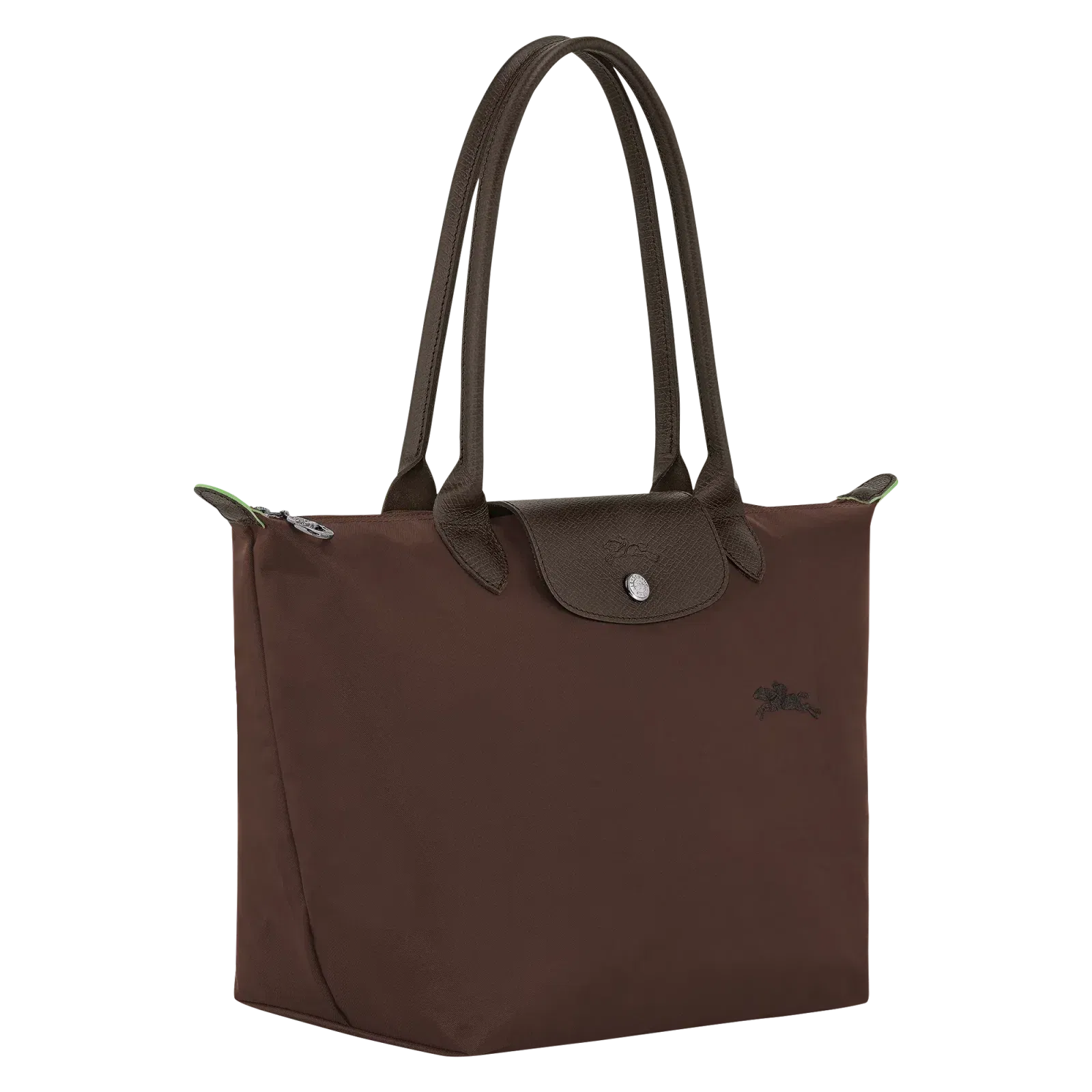 Longchamp Le Pliage Green M Tote bag Mocha